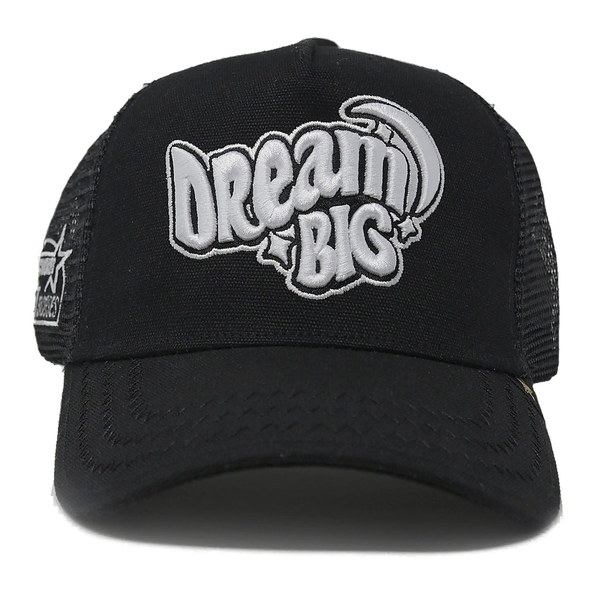 Gold Star Dream Big Trucker Hat - Black