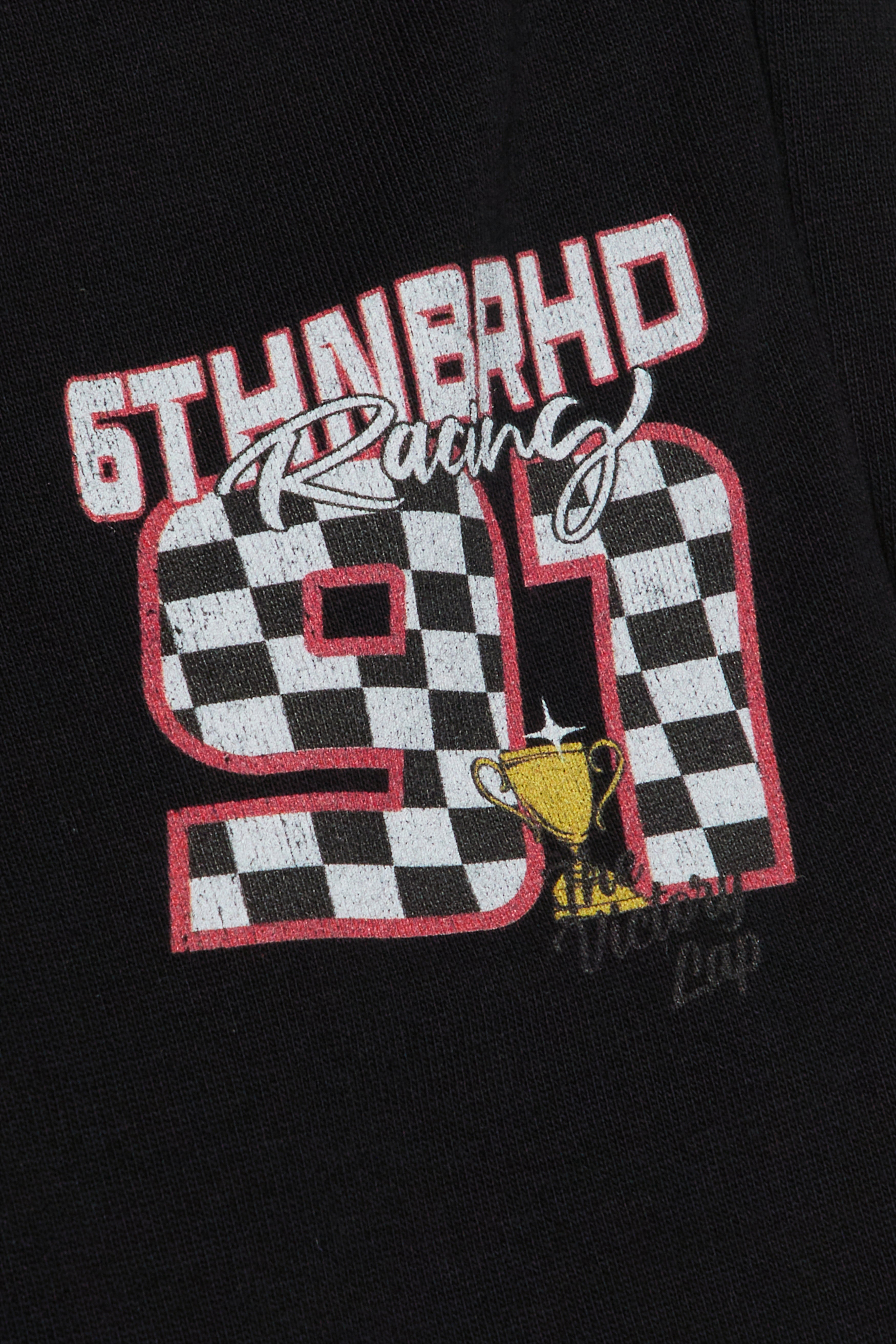 6Th Nbrhd Pit Stop Men's Pants - Black