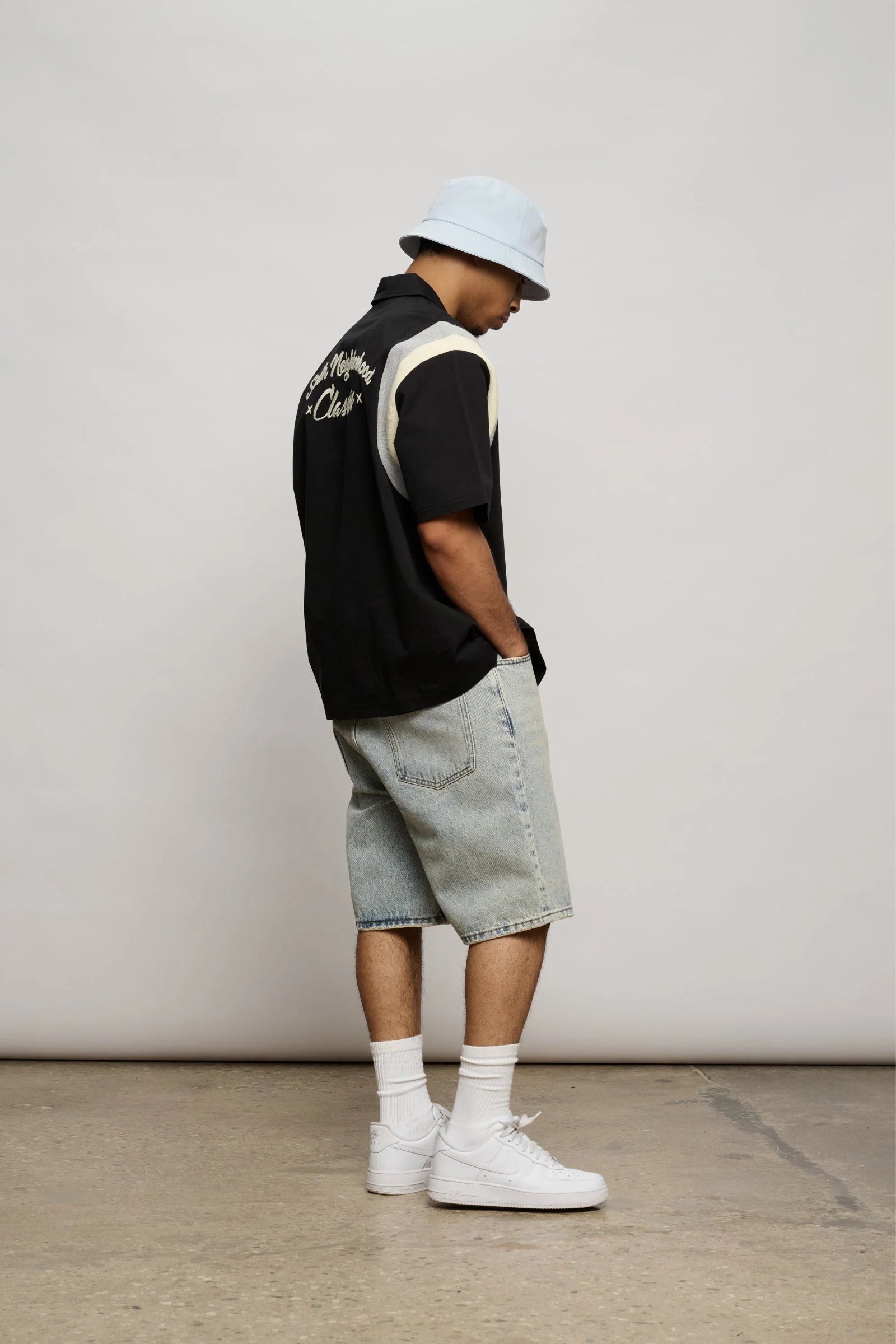 6Th Nbrhd Shoulder Panel Shirt - Boxy Fit