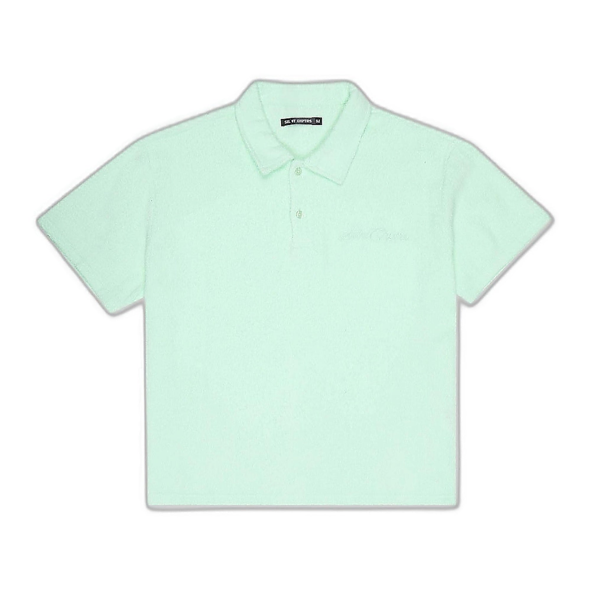 Silnt Chptrs "Relevant" Polo Shirt - Mint Green