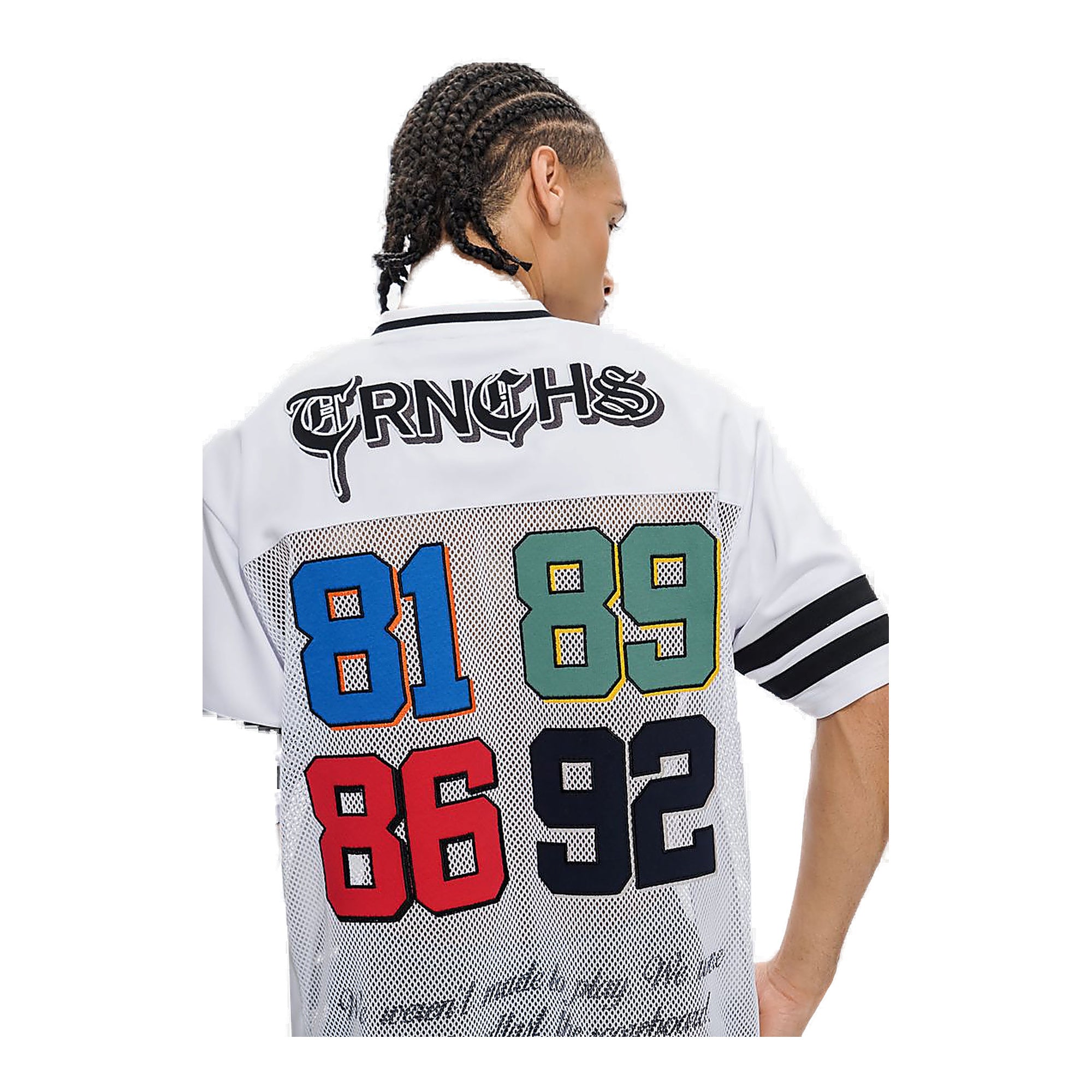 Trnchs 4 Brothers Tee - Mesh Overlay