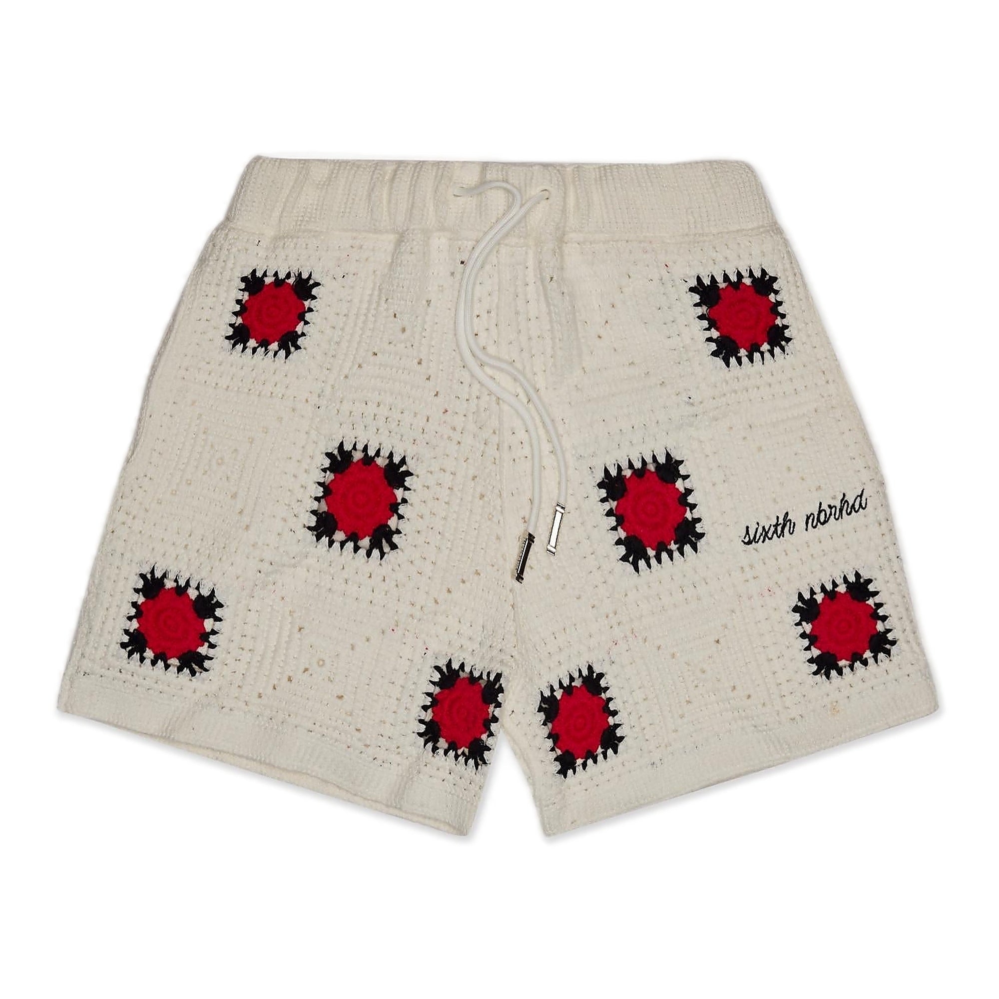 6Th Nbrhd Handmade Men's Shorts - White