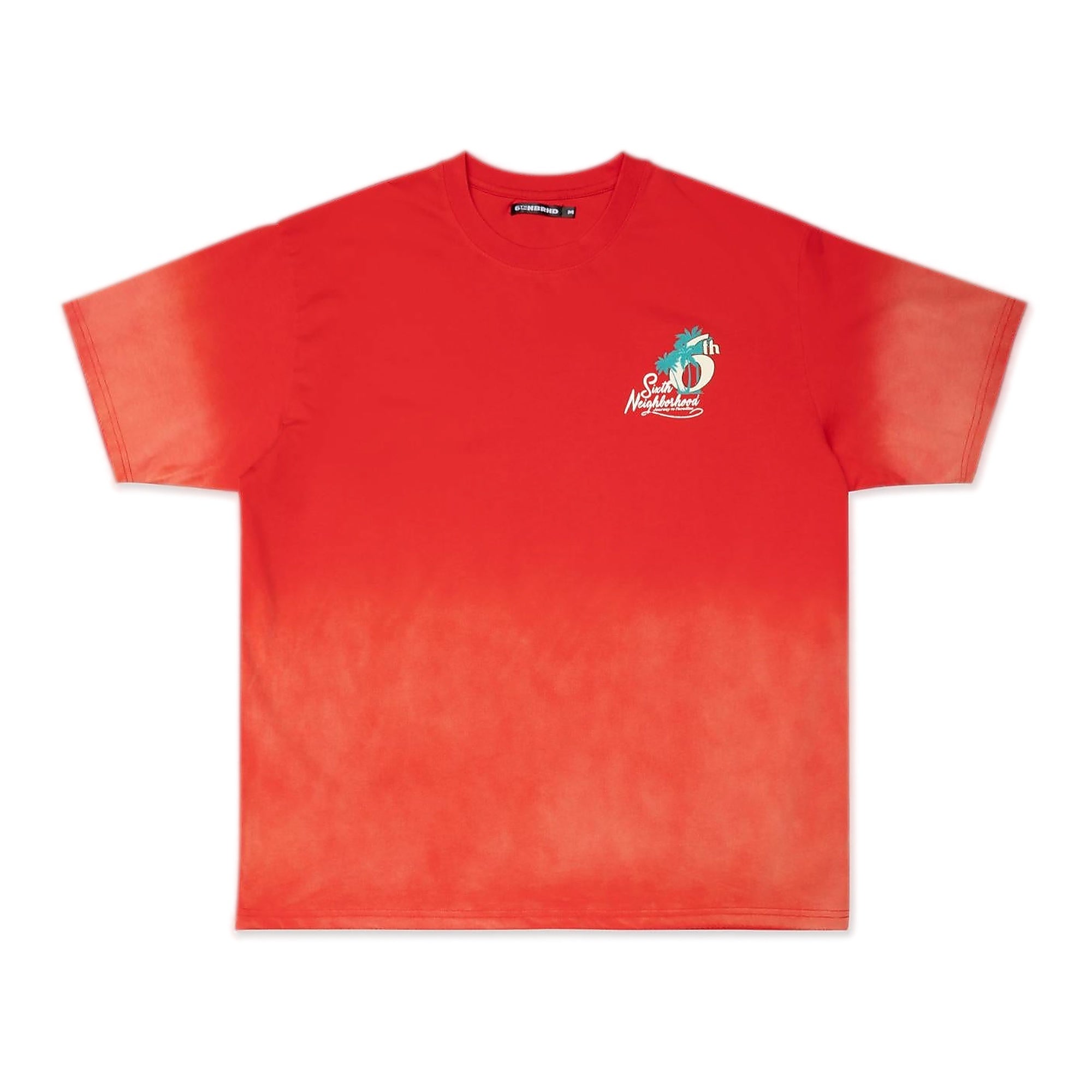 6Th Nbrhd Paradise Men's T-Shirt - Red