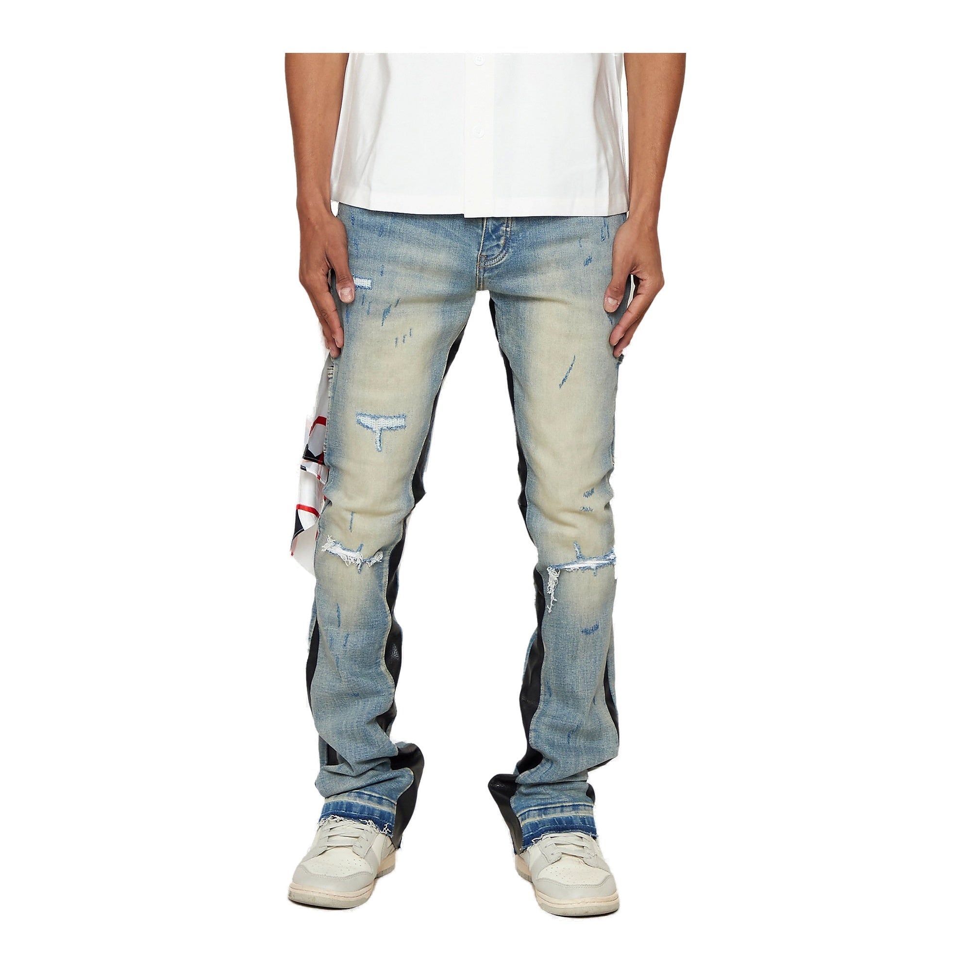 6Th Nbrhd Graveyard Men's Jeans - Light Wash