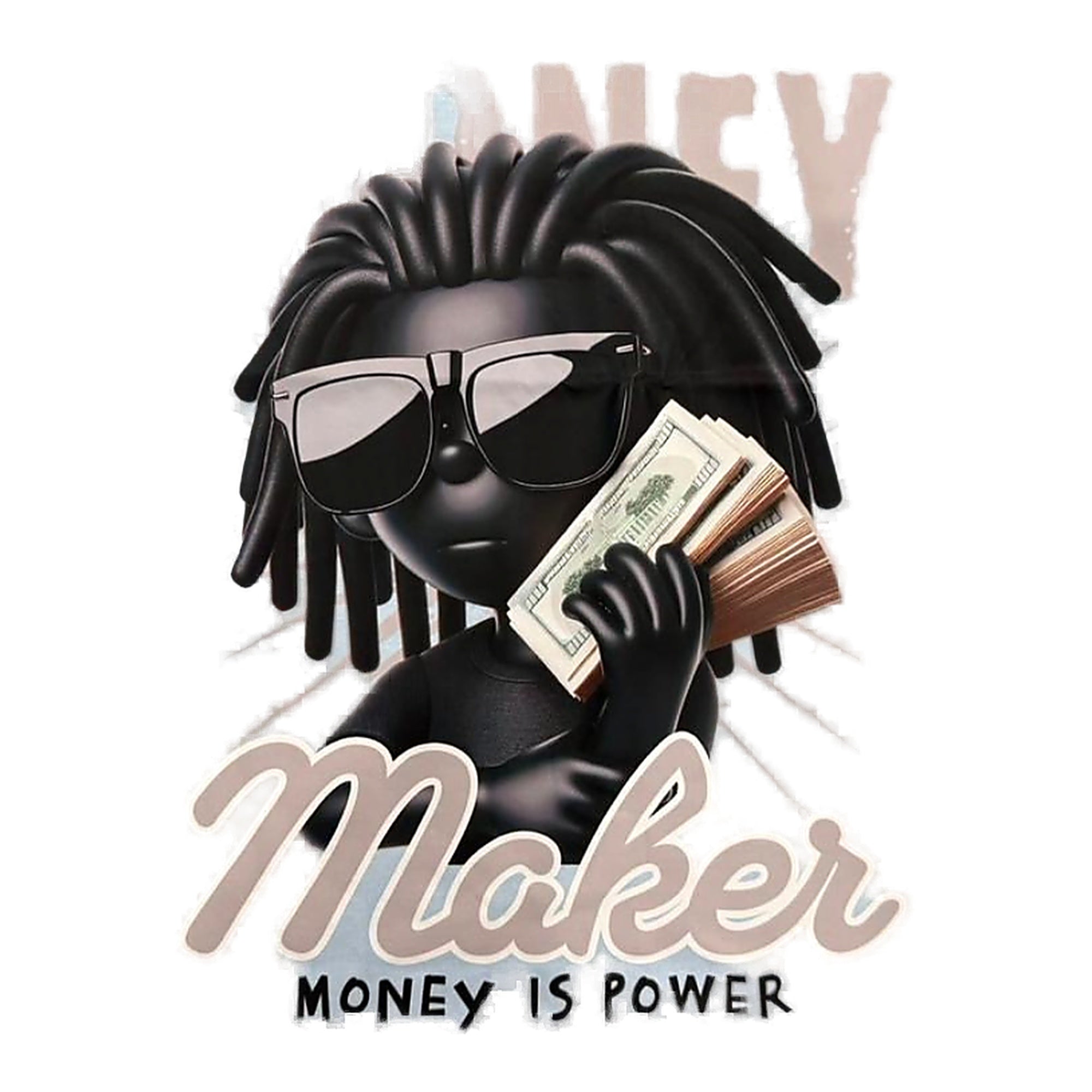 Fame Culture "Money Maker" T-Shirt - Graphic Print