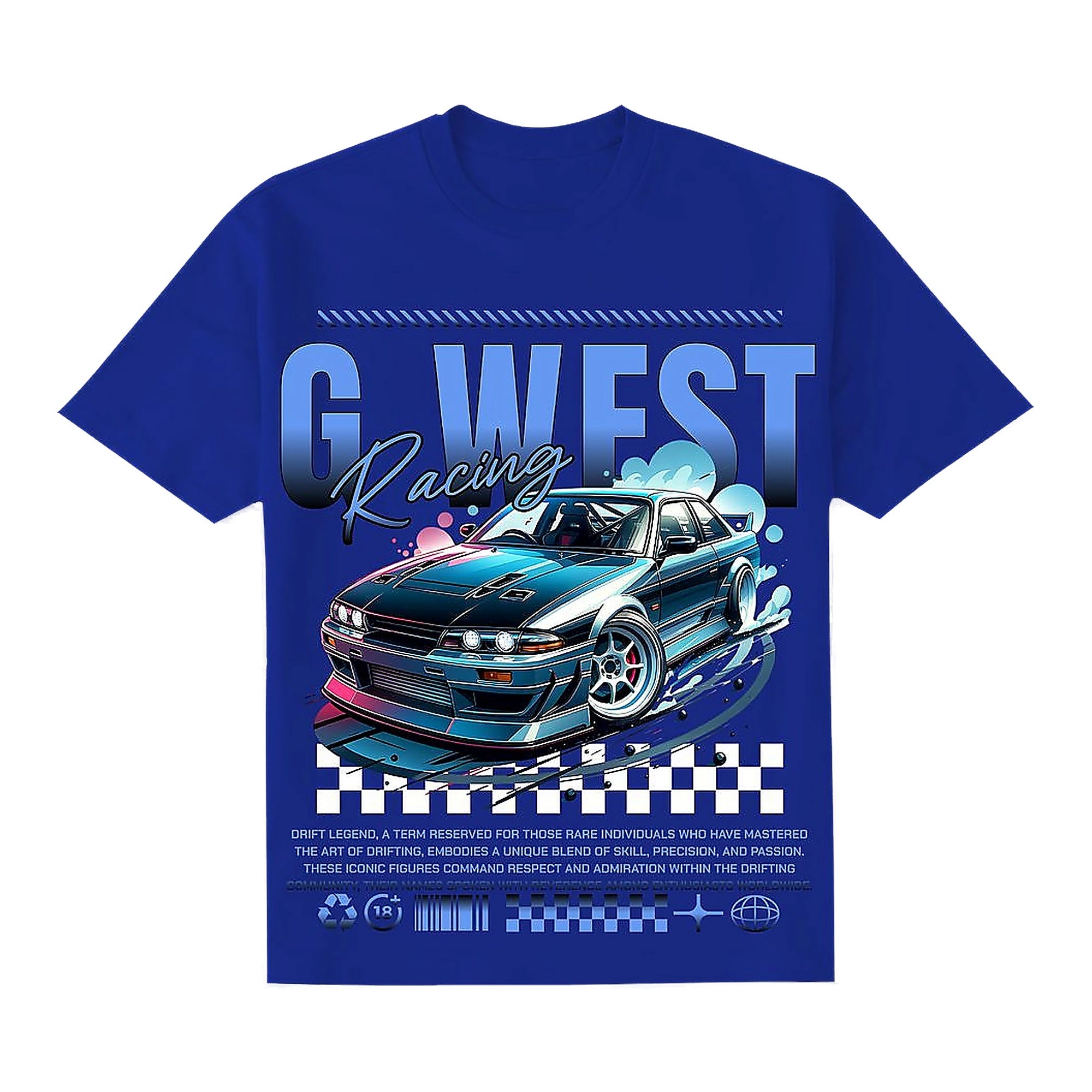 G-West Turbo Drift Tee Men's T-Shirt