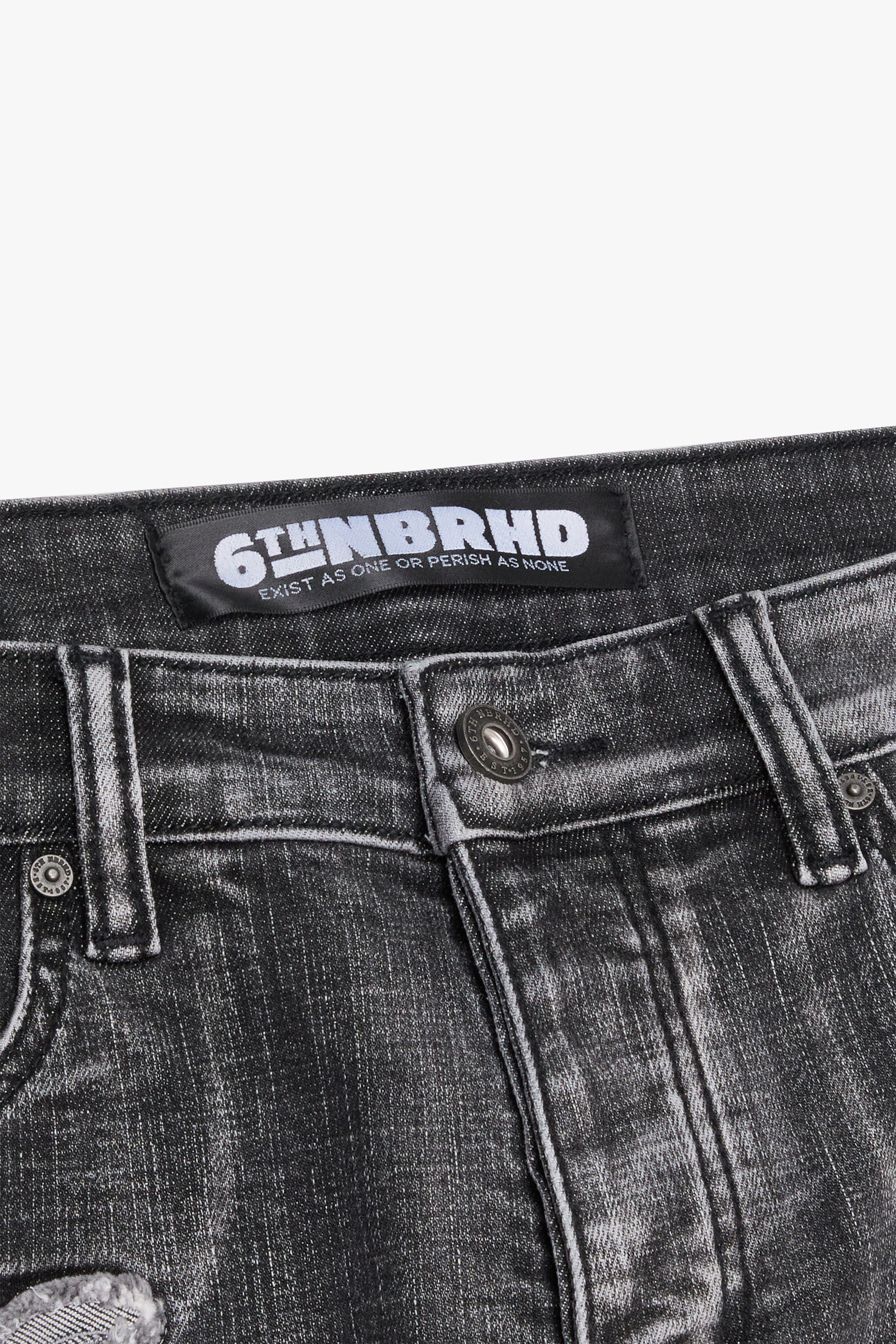 6Th Nbrhd Piece Men's Jeans - Gray
