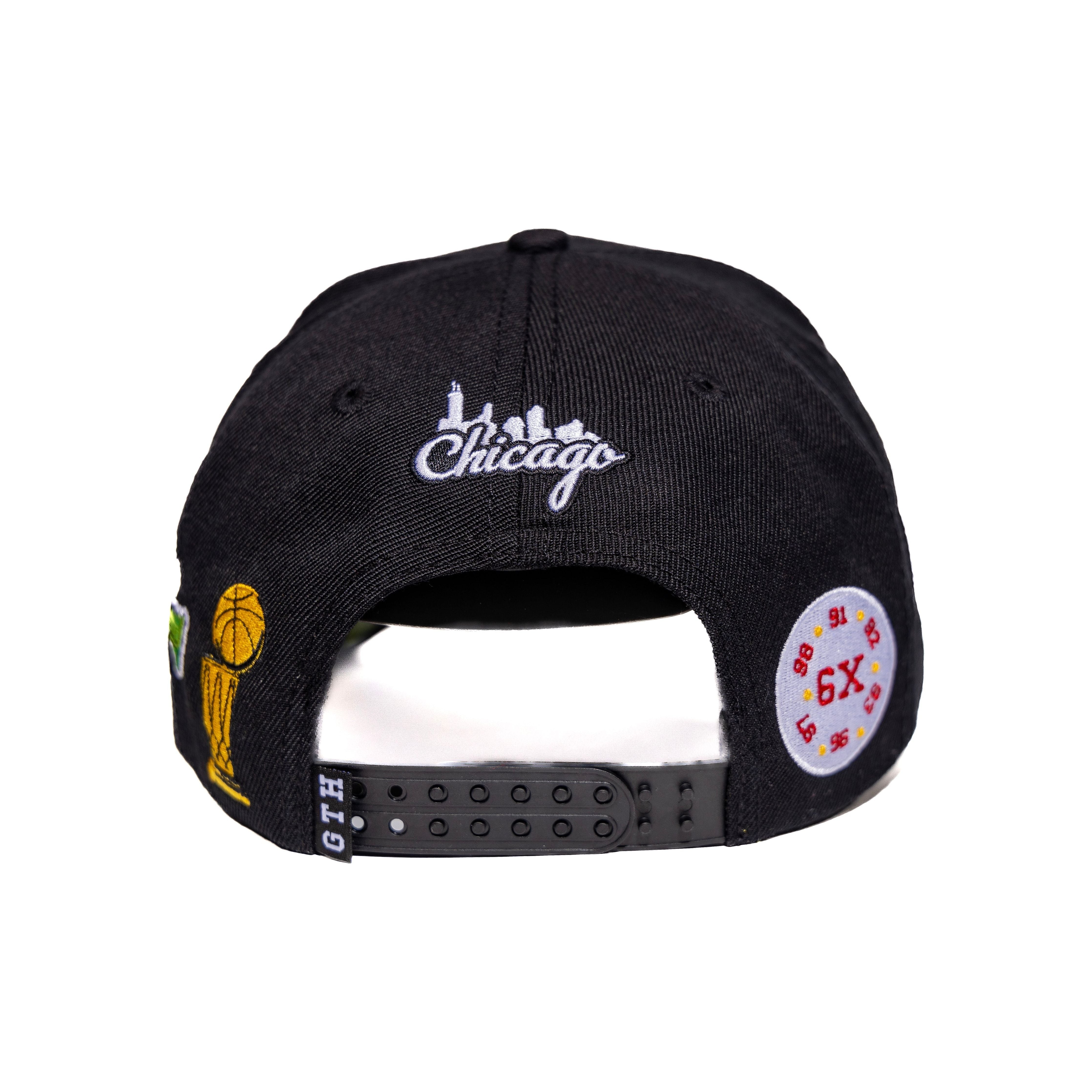 Gth "Chicago Splash Snapback" Hat - Embroidered