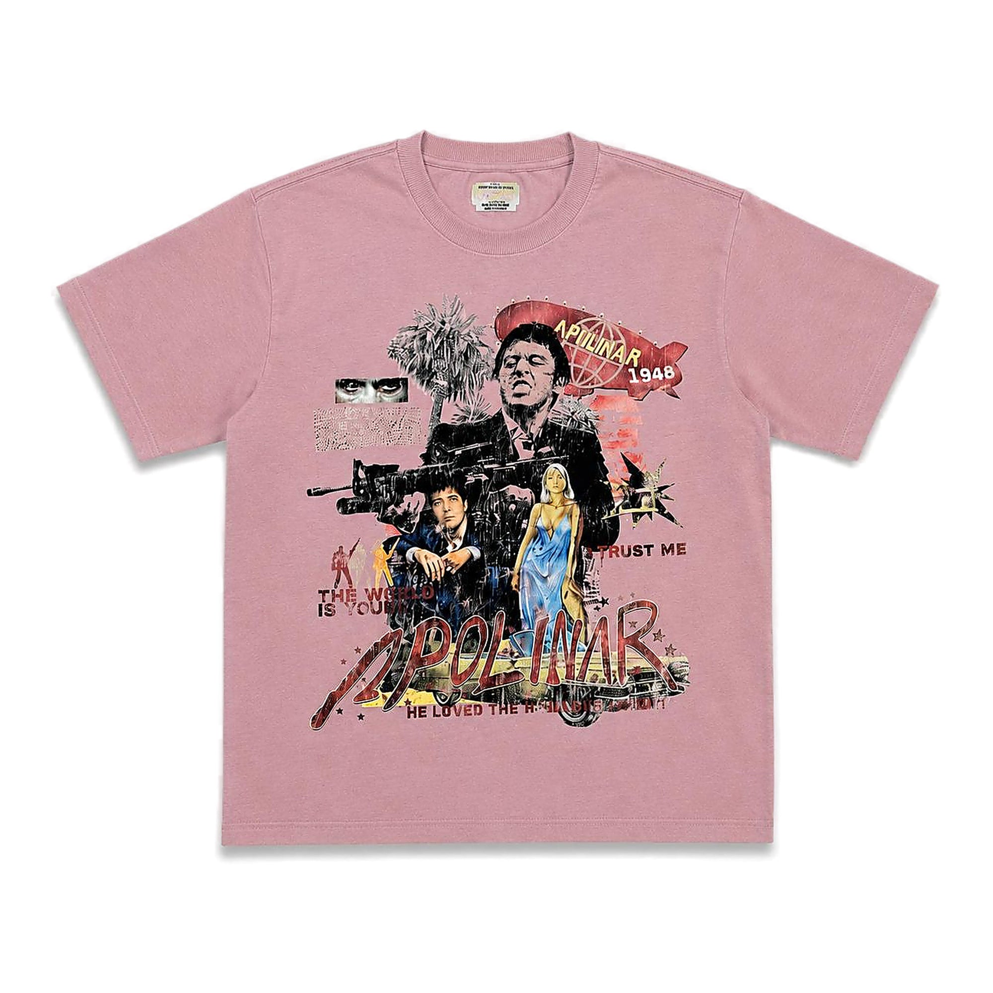 Apolinar World Saga T-Shirt - Graphic Red