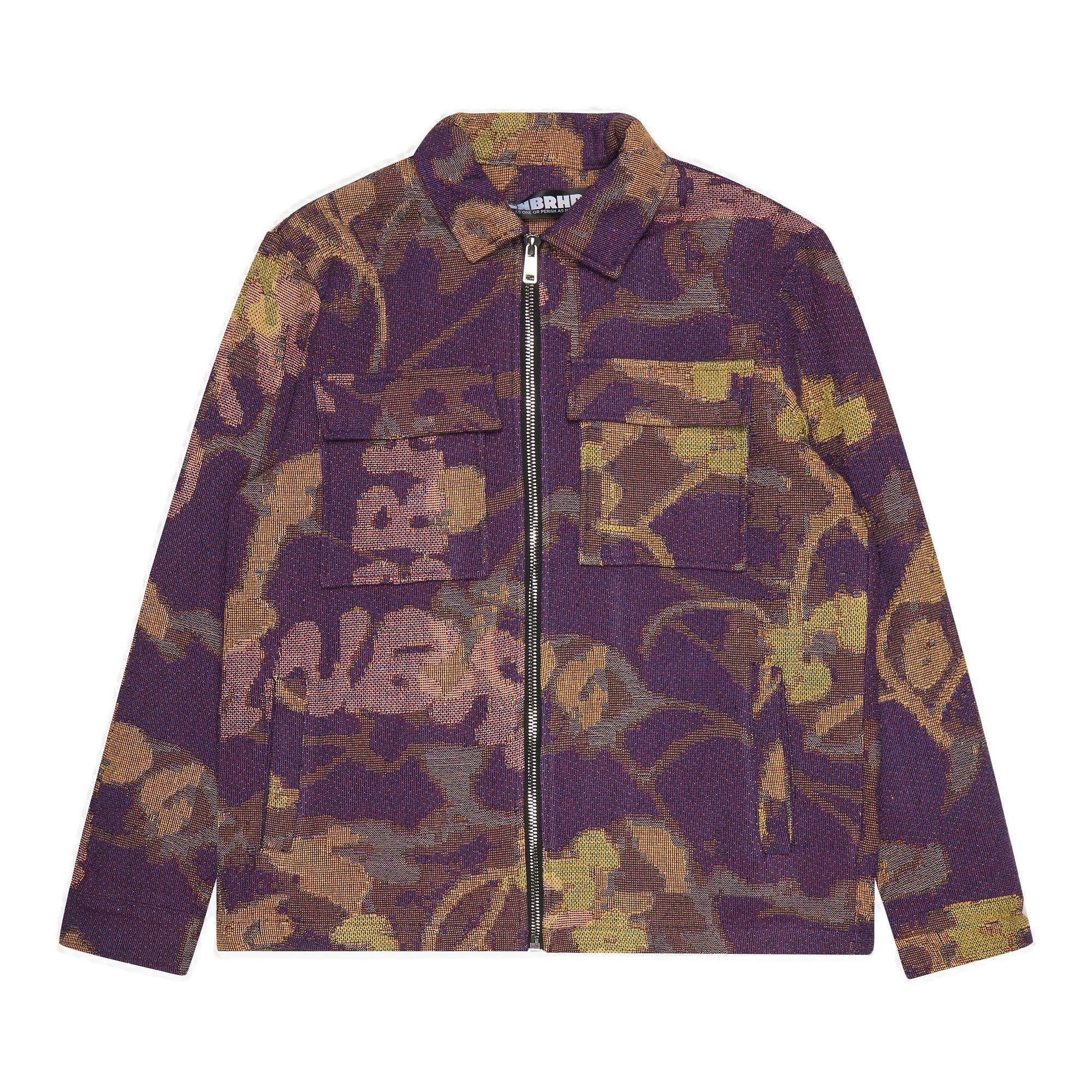 6Th Nbrhd Vines Men's Jacket - Purple