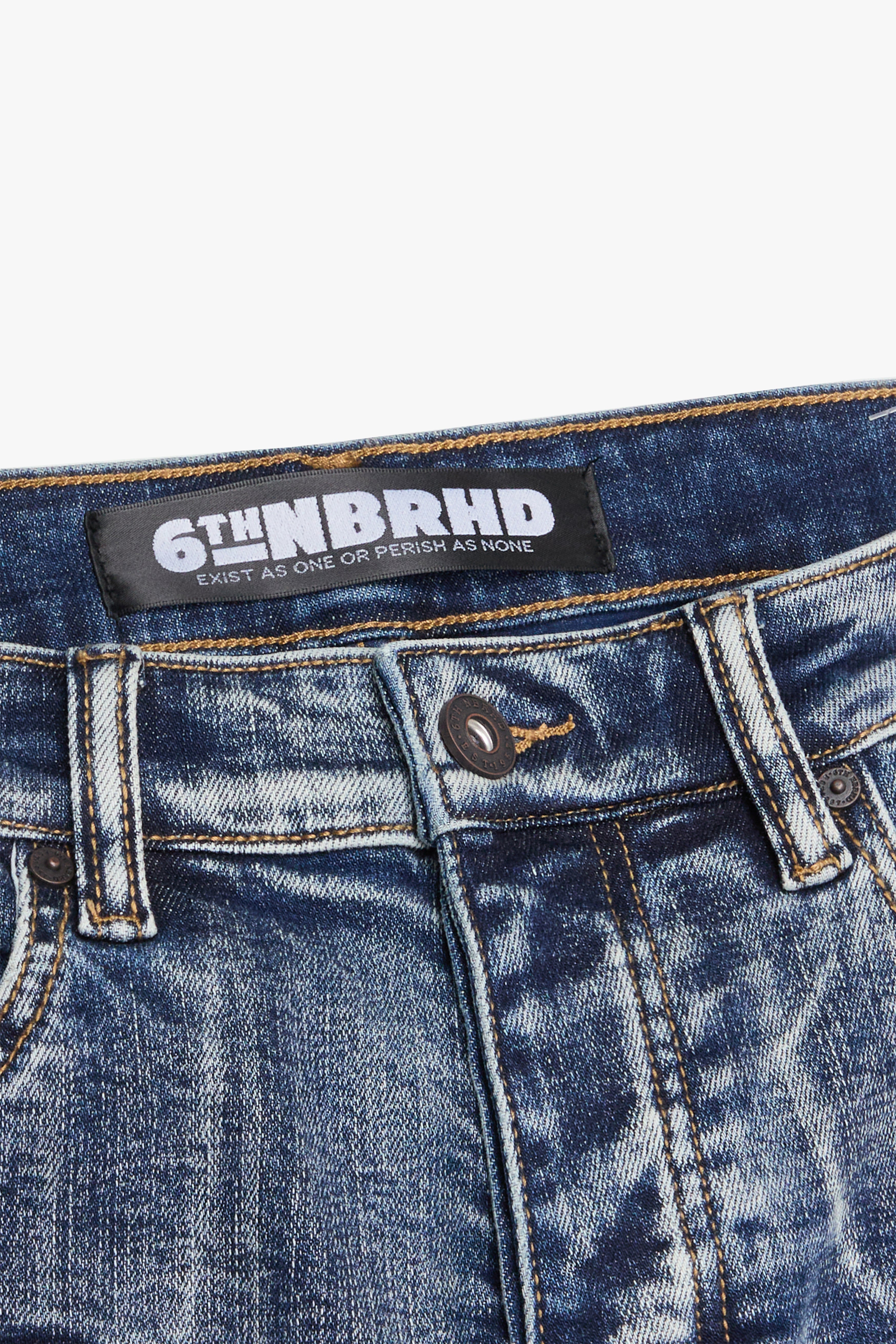 6Th Nbrhd Piece Men's Jeans - Blue
