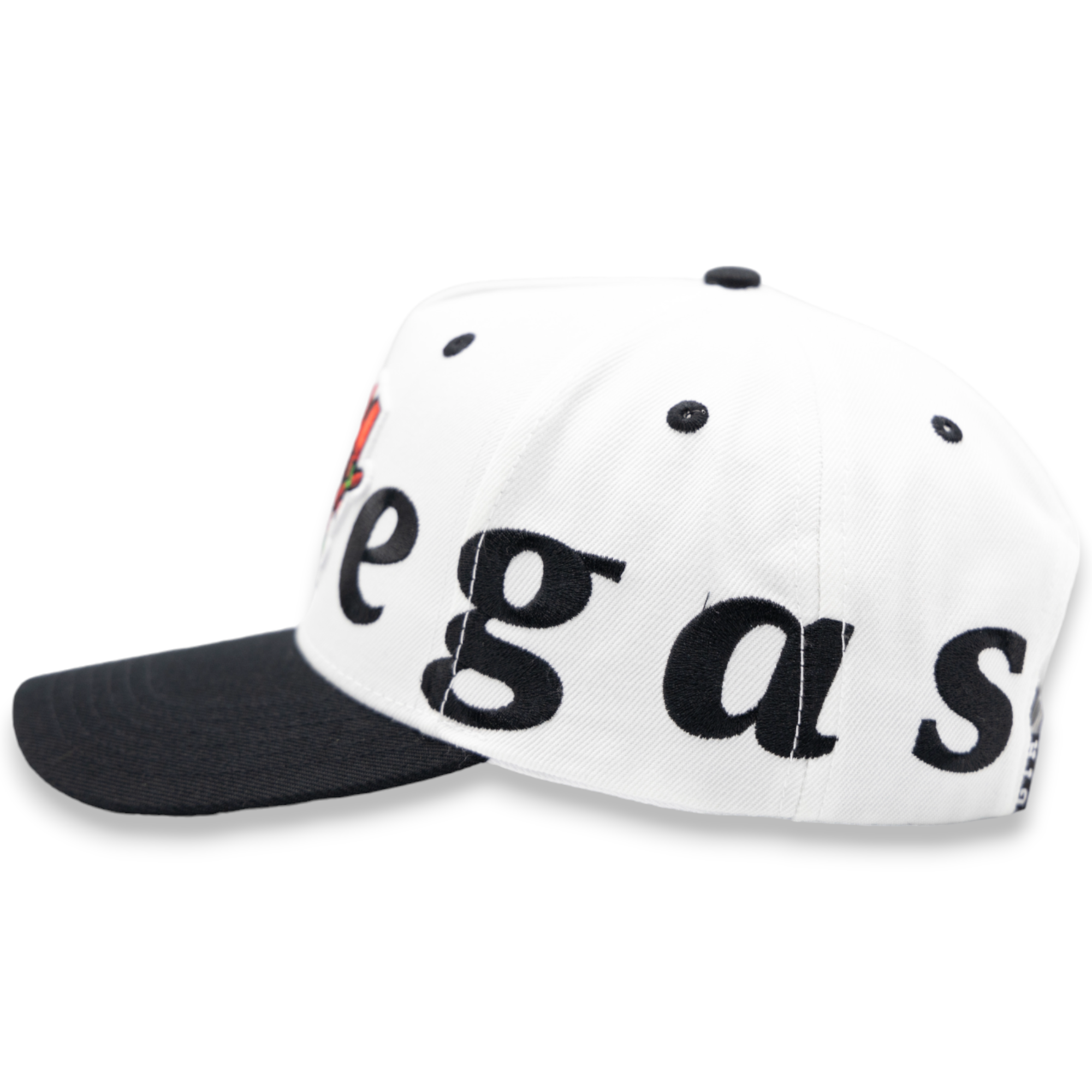 Gth Vegas All Around Snapback Hat - White