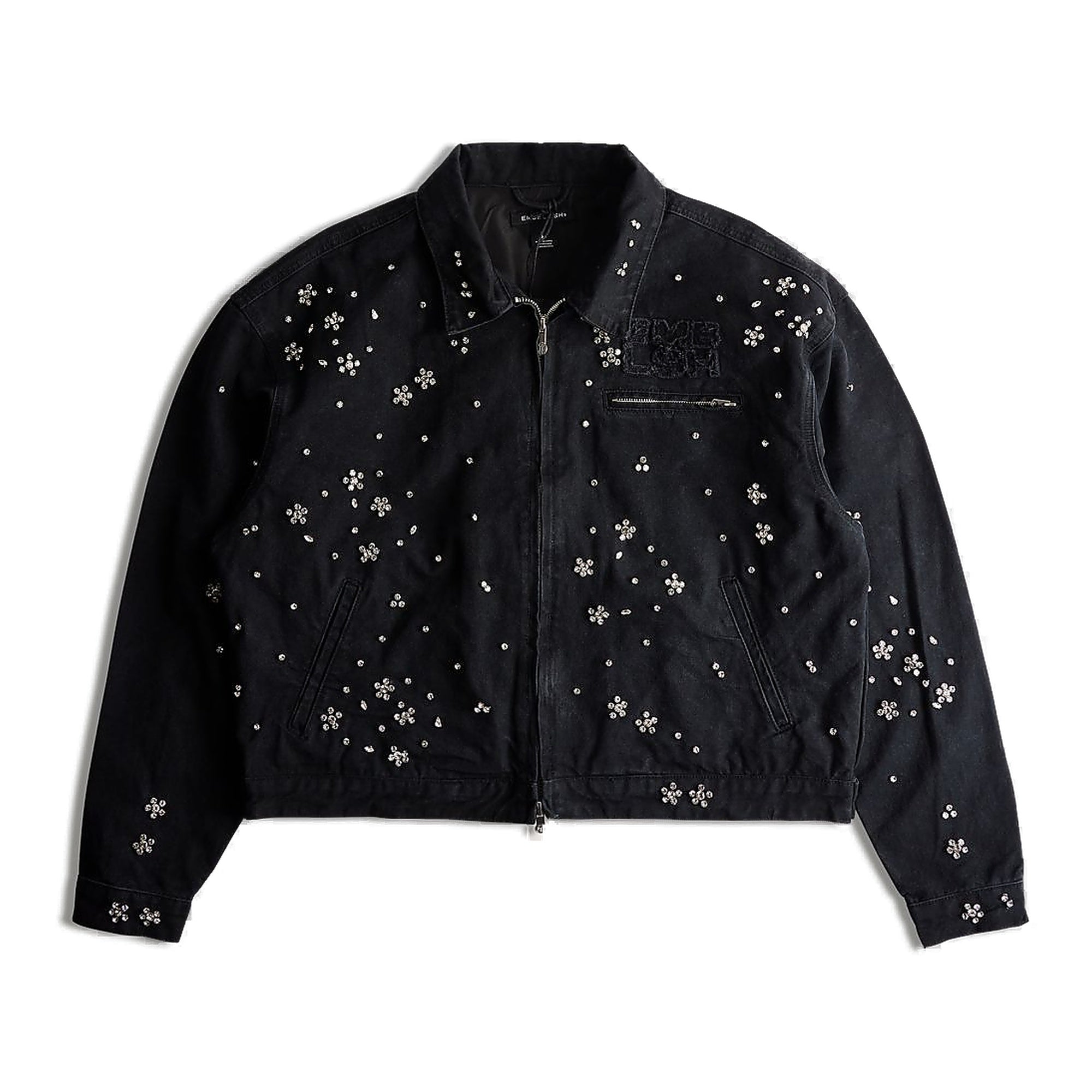 Embellish Clean Up Work Jacket Men - Black