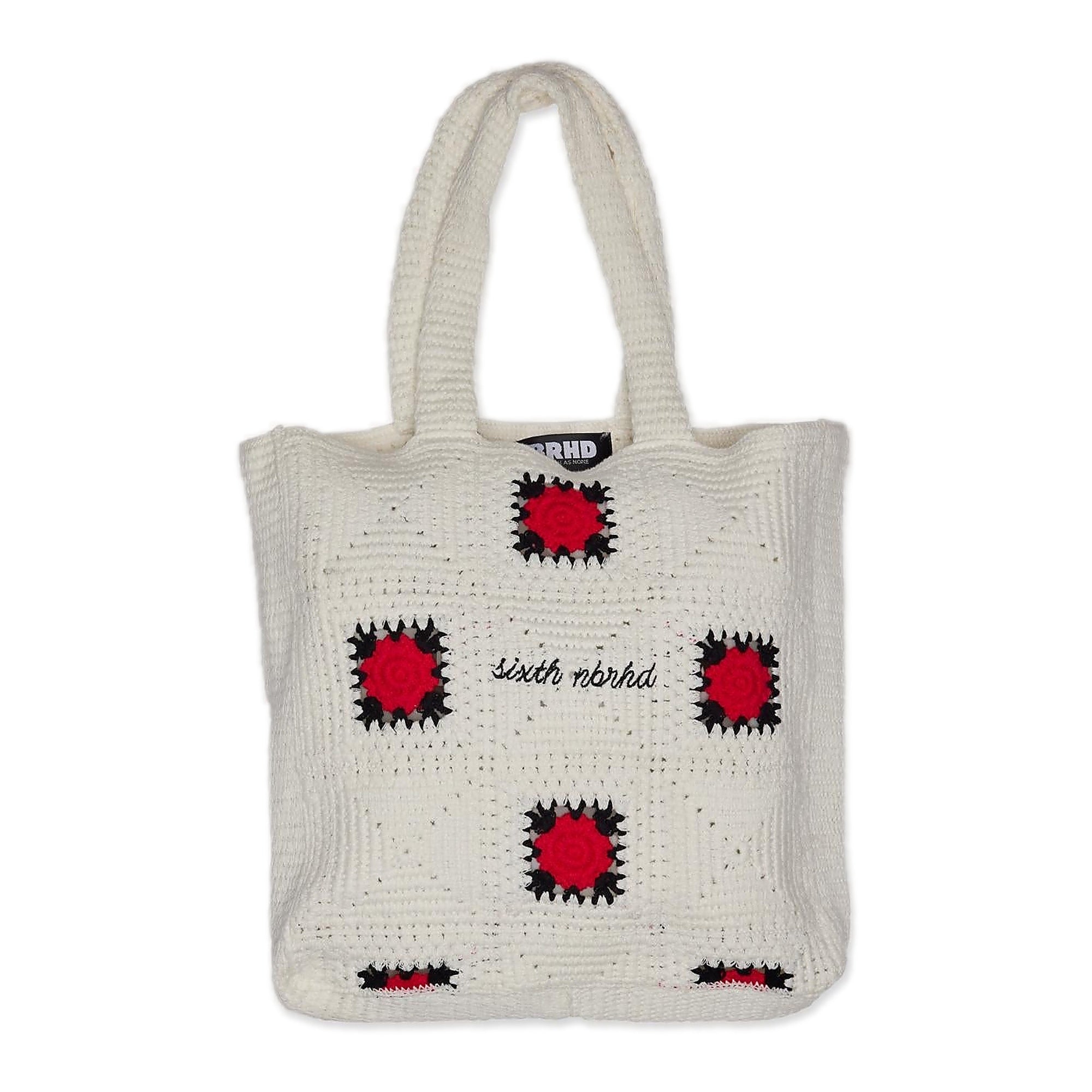 6Th Nbrhd Market Tote Bag - White