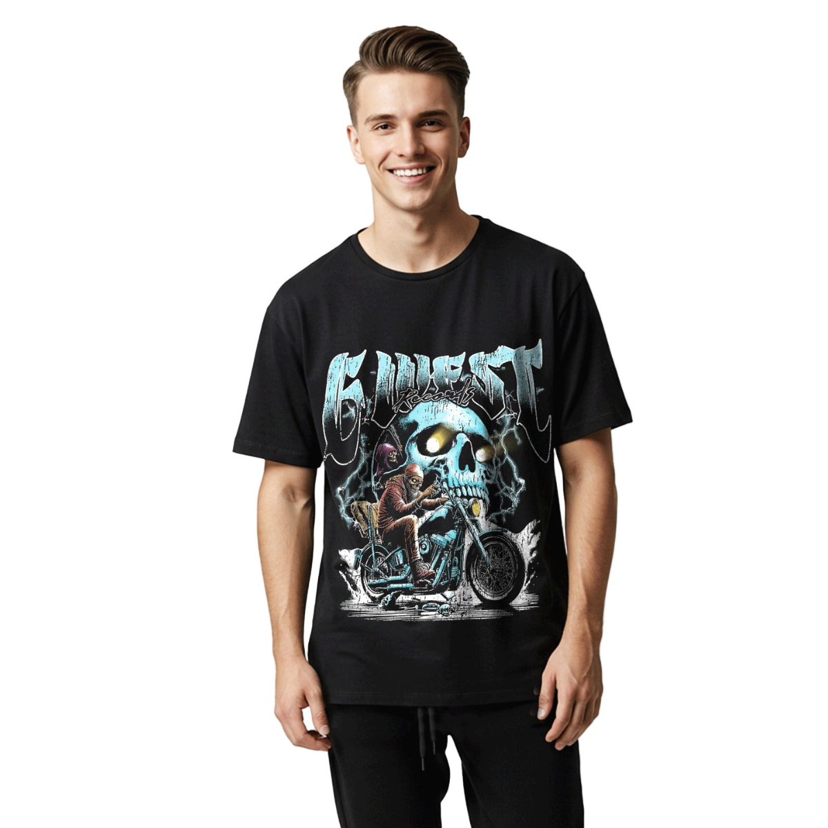 G-West "Soul Rider" T-Shirt - Black