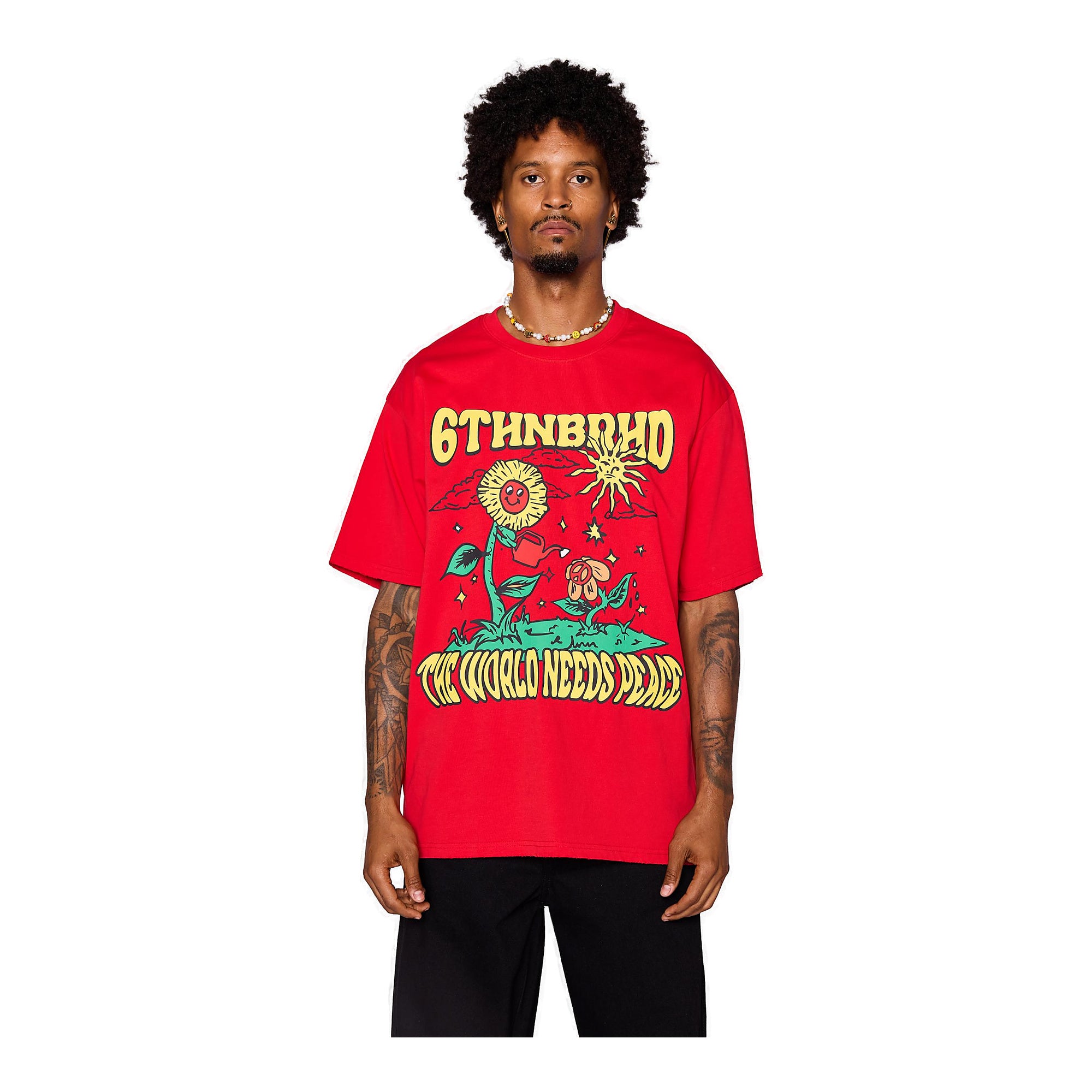 6Th Nbrhd Need Peace Men's T-Shirt