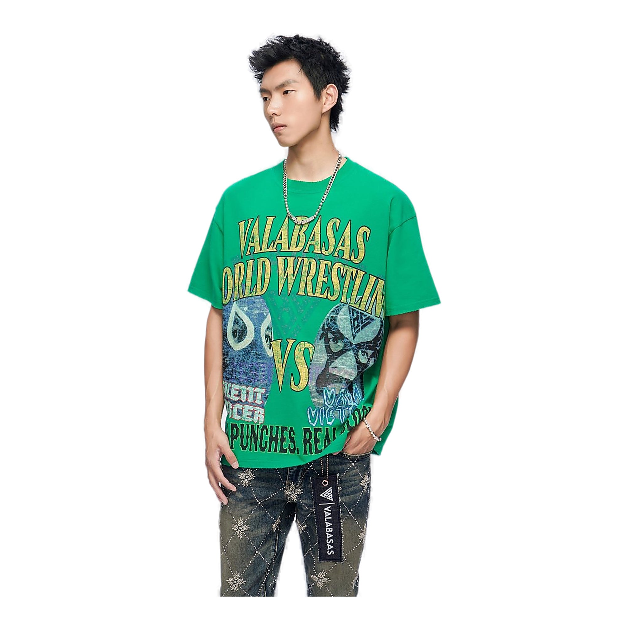 Valabasas Wrestling Tee - Oversized