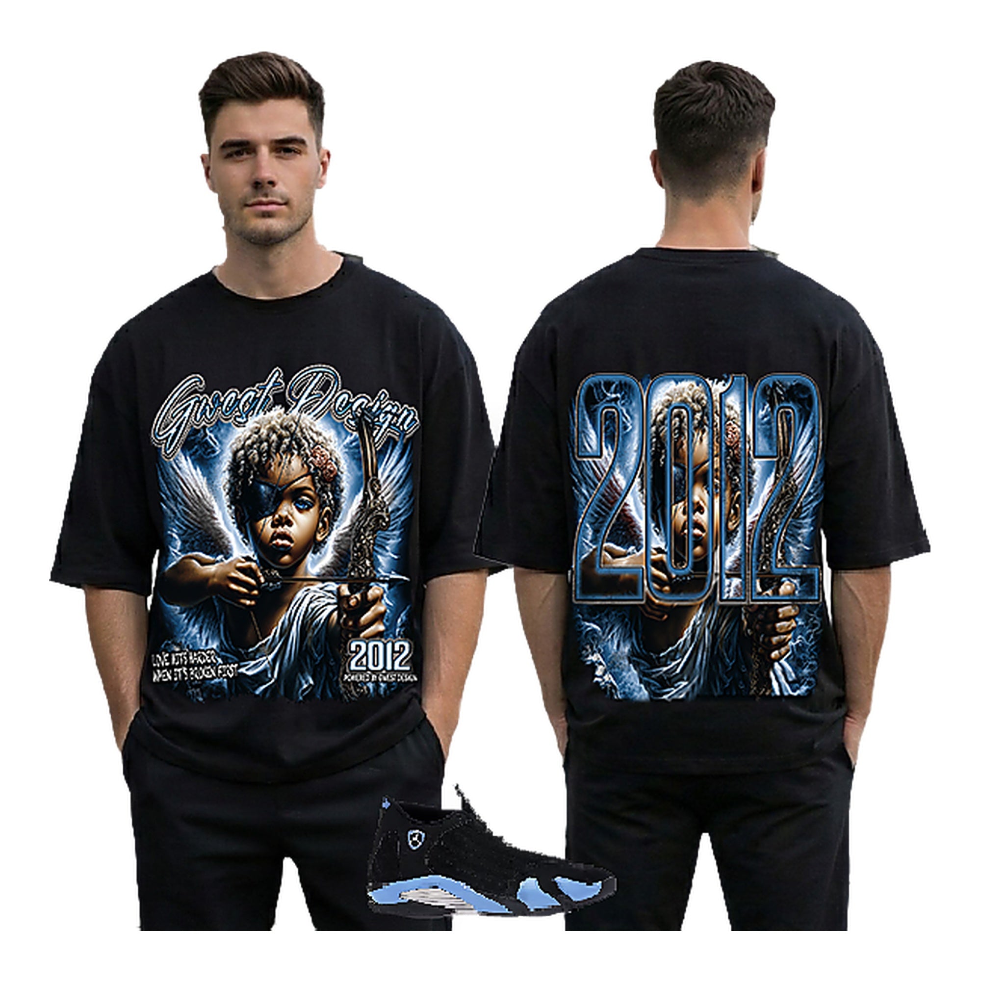 G-West Broken Angel Tee Men's T-Shirt
