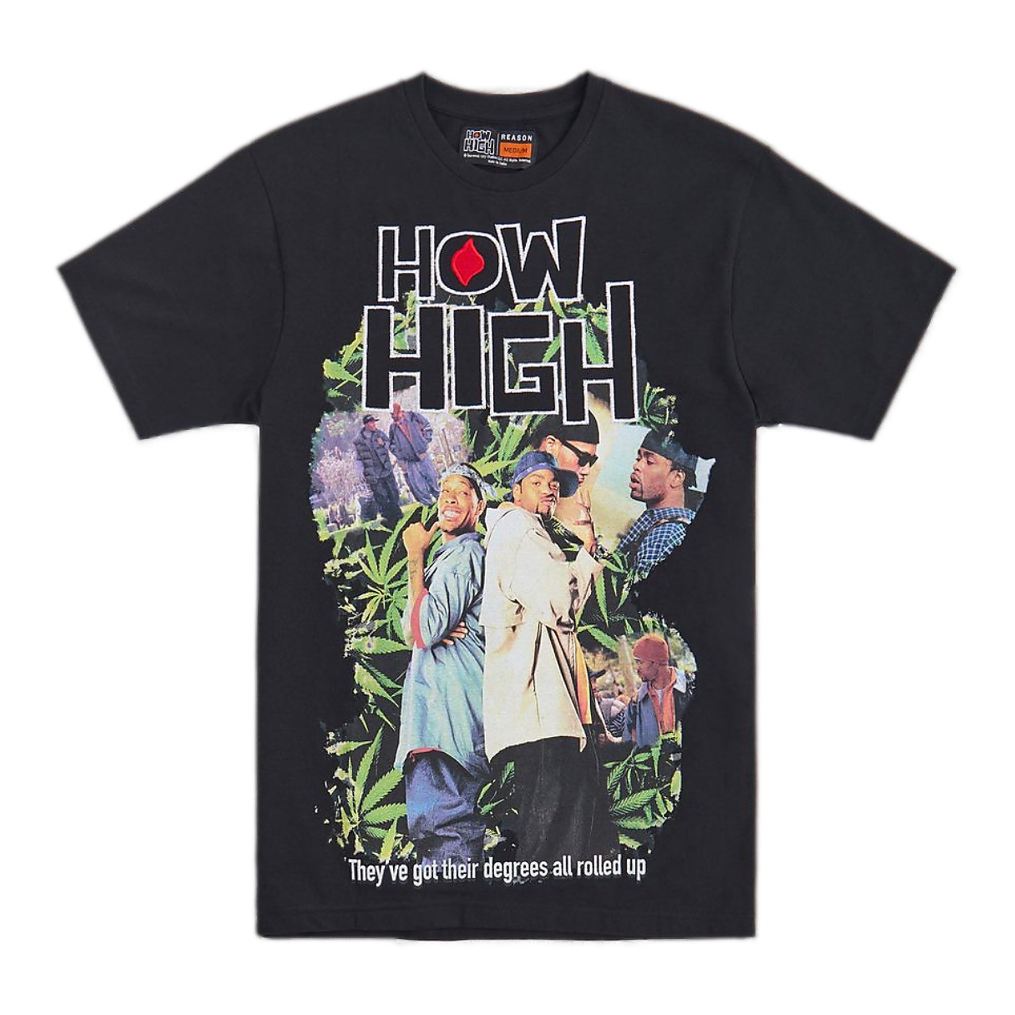 Reason "How High" T-Shirt - Black