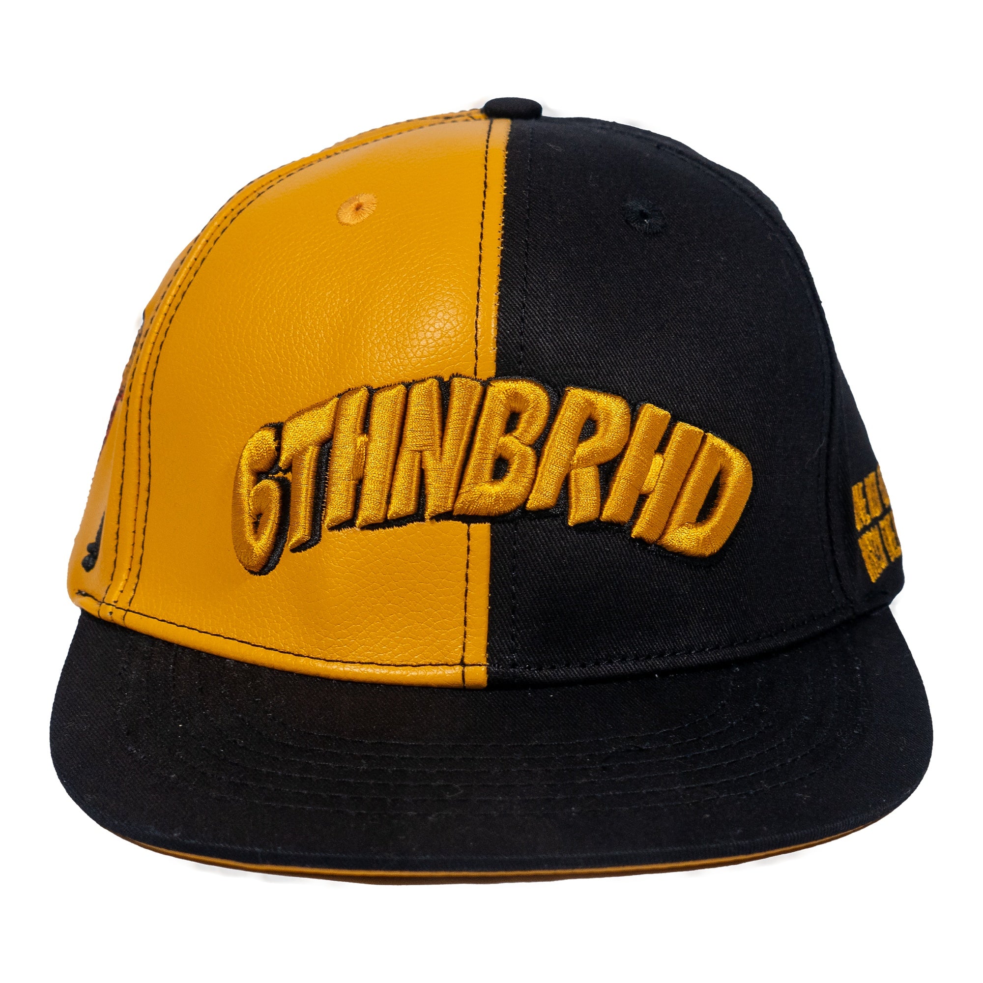 6Th Nbrhd Villain Men's Snapback Hat - Yellow