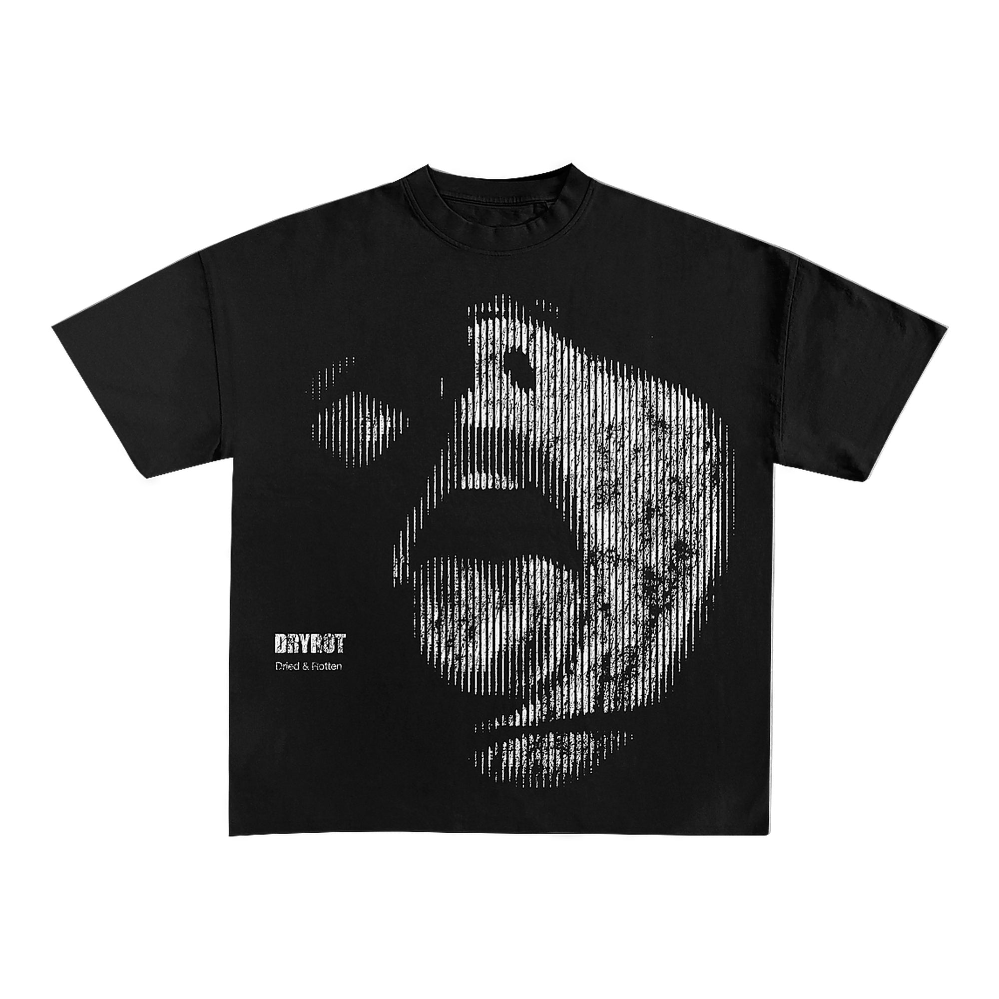 Dry Rot "Open Tee" Men's Black T-Shirt