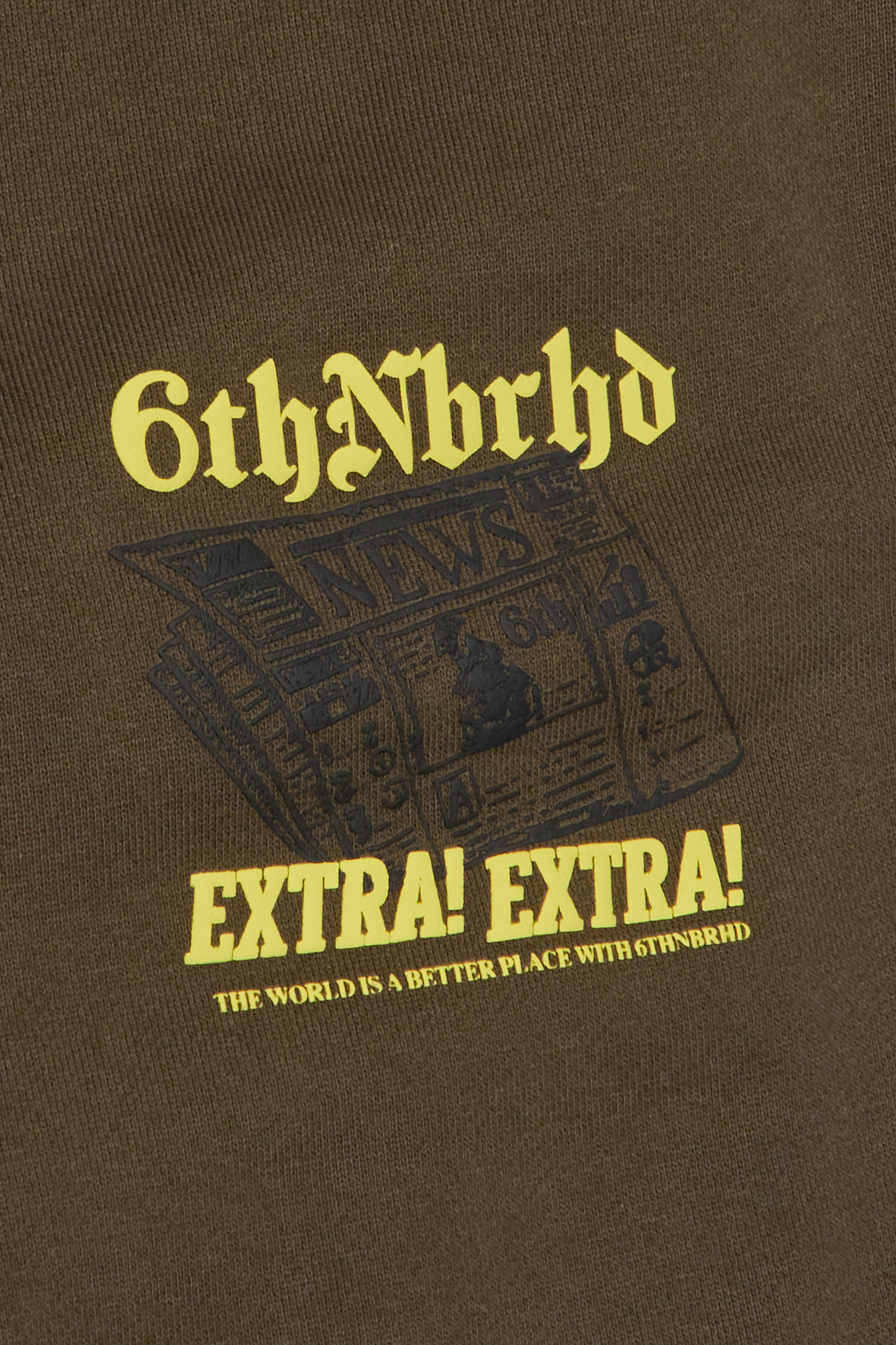 6Th Nbrhd Extra Men's Sweatpants - Brown