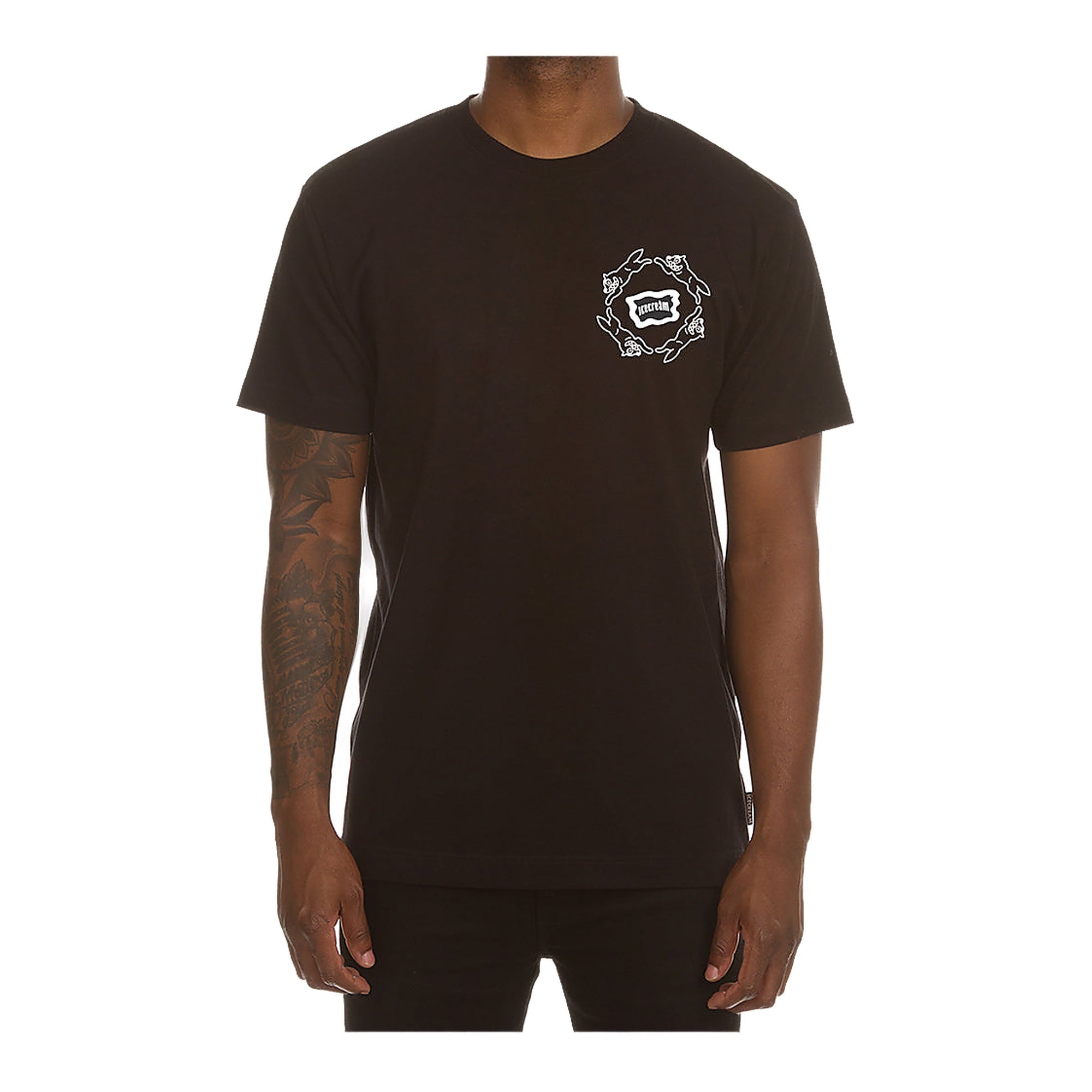 Ice Cream Dairy Ss Tee Men's T-Shirt - Black