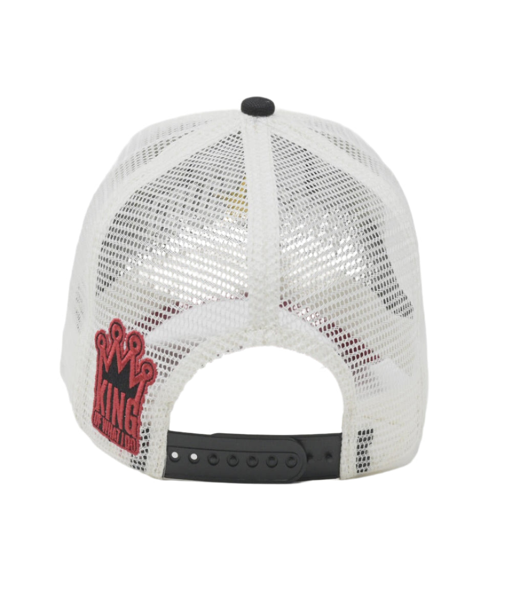 Gold Star Hate Free Trucker Hat - Beige