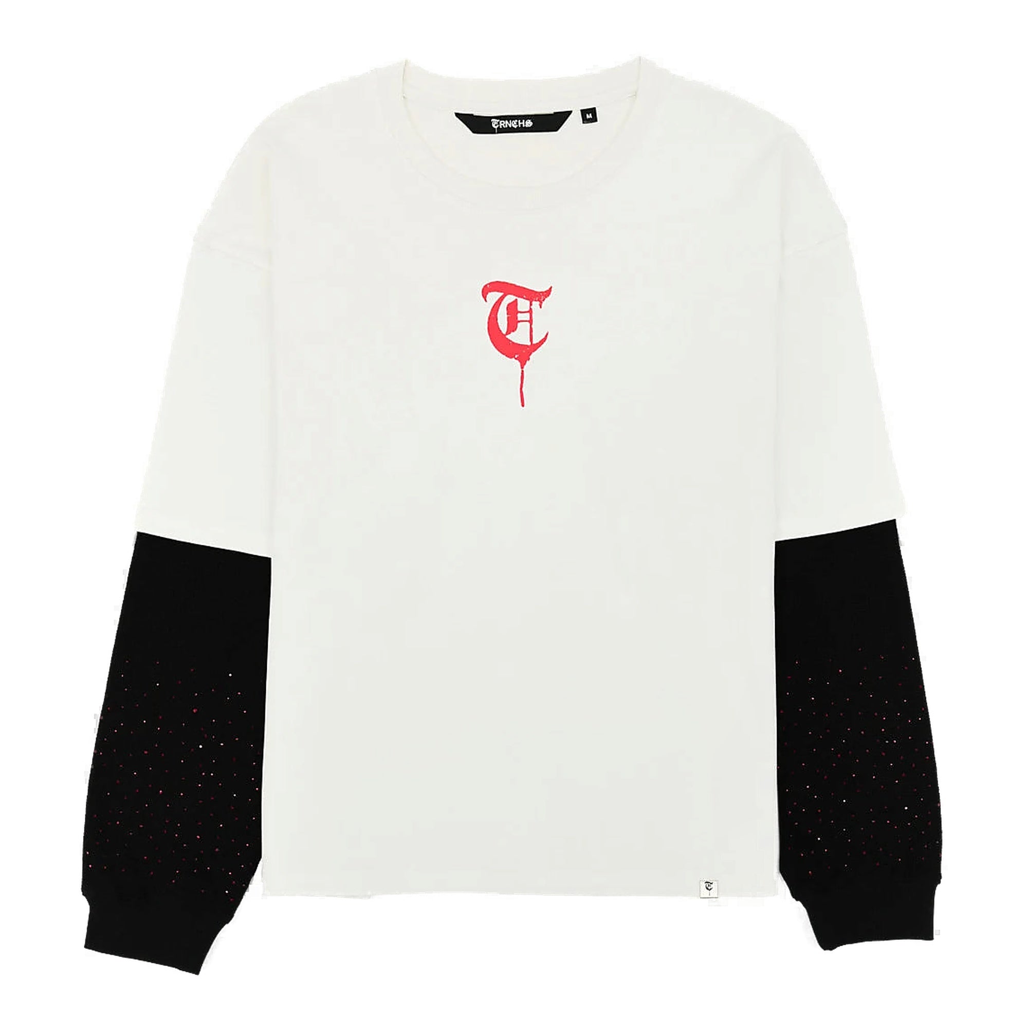 Trnchs "Within in Depths" T-Shirt - Black Sleeves