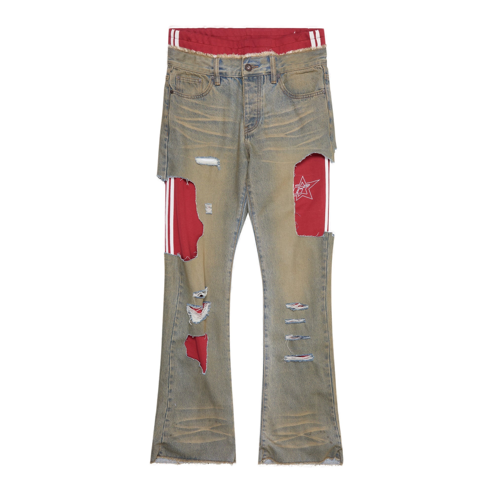 6Th Nbrhd Samba Men's Jeans - Faded Blue