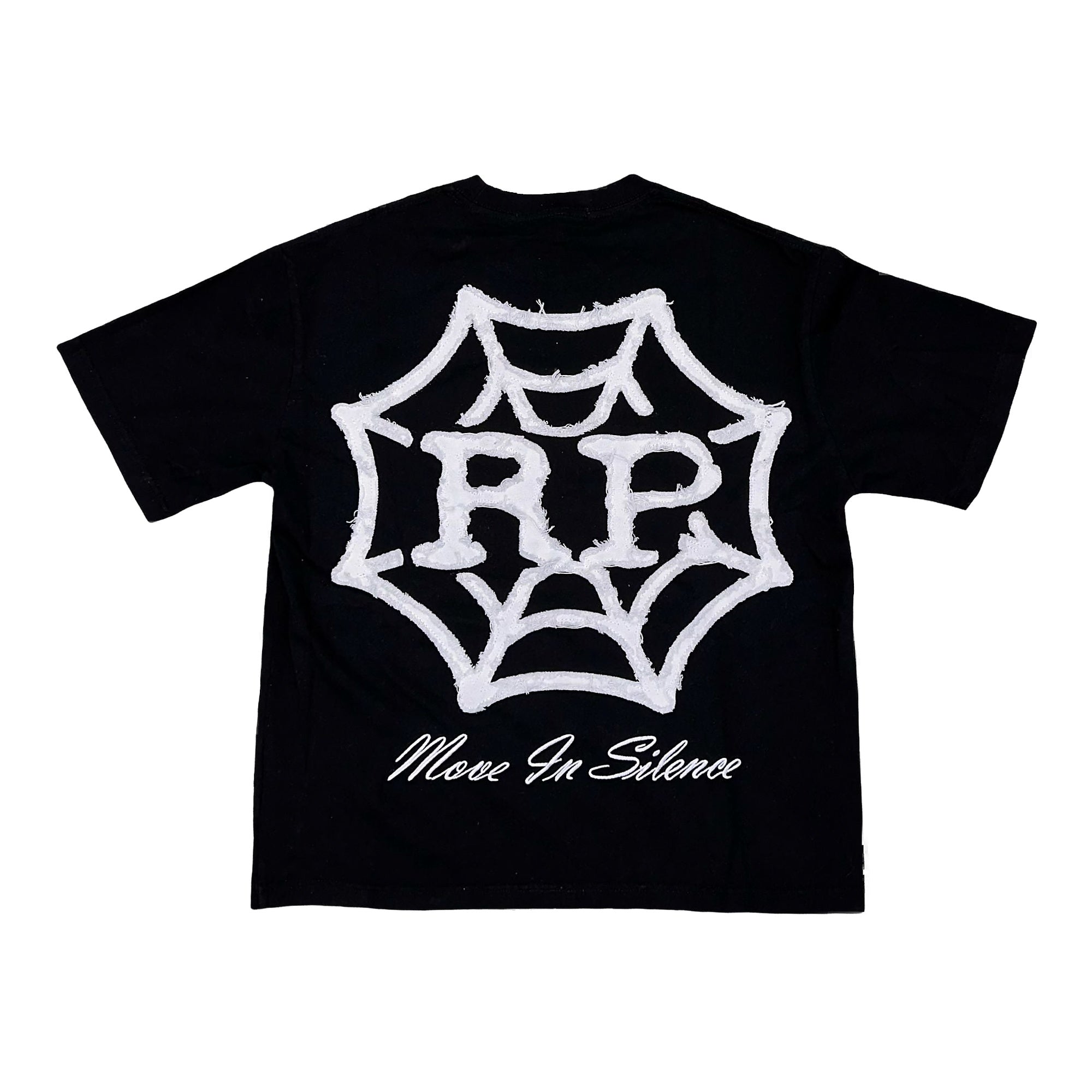 Red Poppy Men's Black T-Shirt