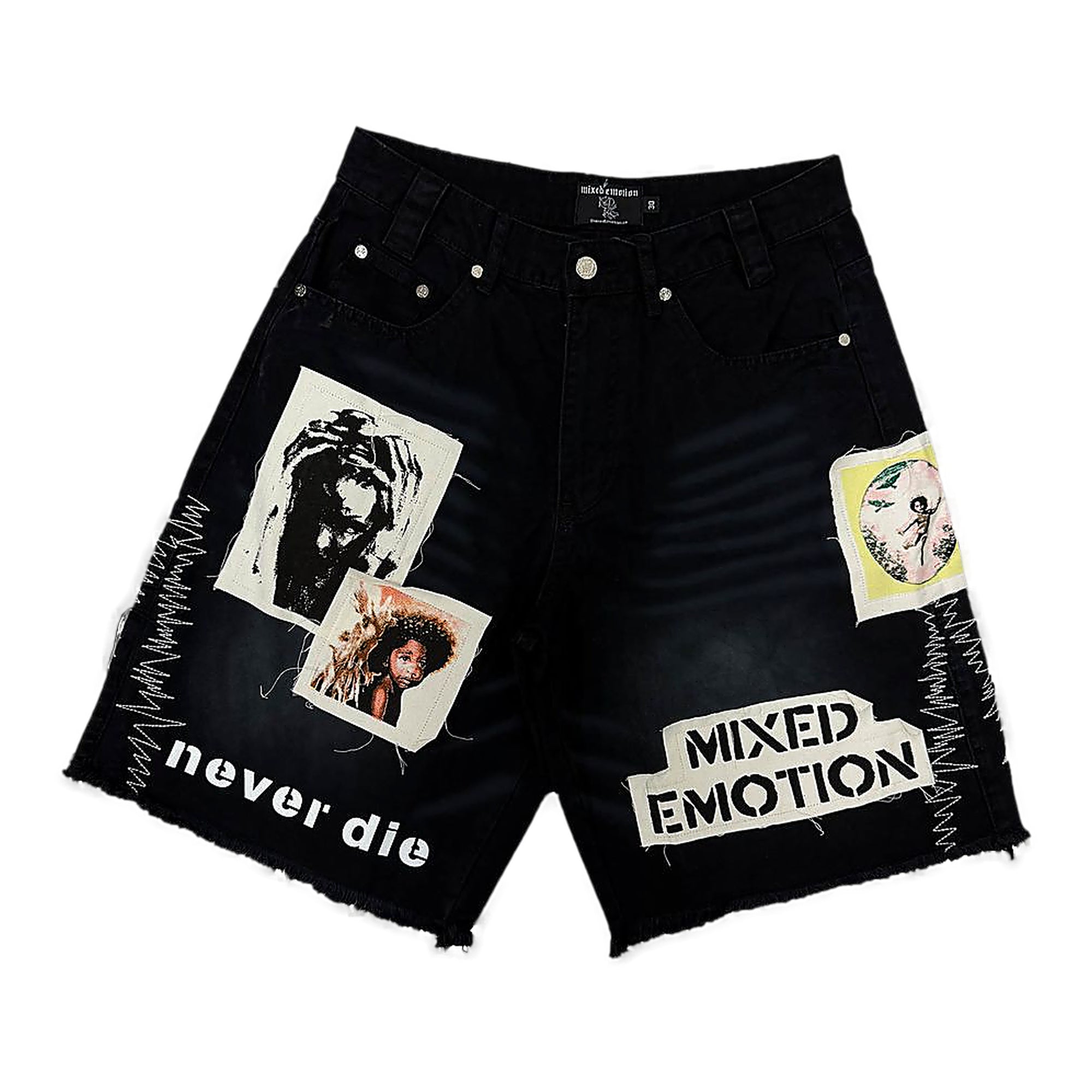 Mixed Emotion Chaos Shorts - Graphic