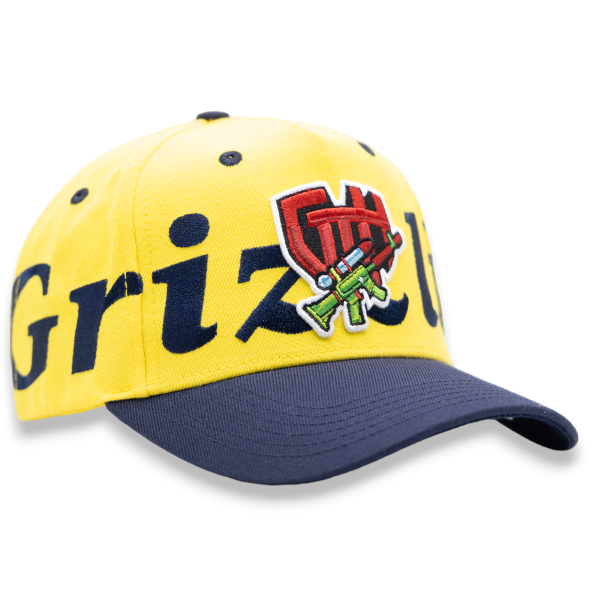 Gth "Gth Grizz All Around" Snapback Hat - Embroidered