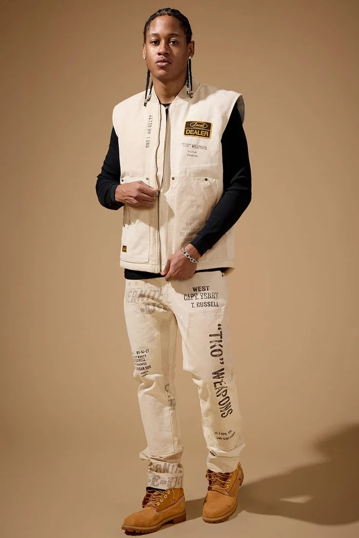 Xavier - Local Dealer Duck Canvas Carpenter Pants