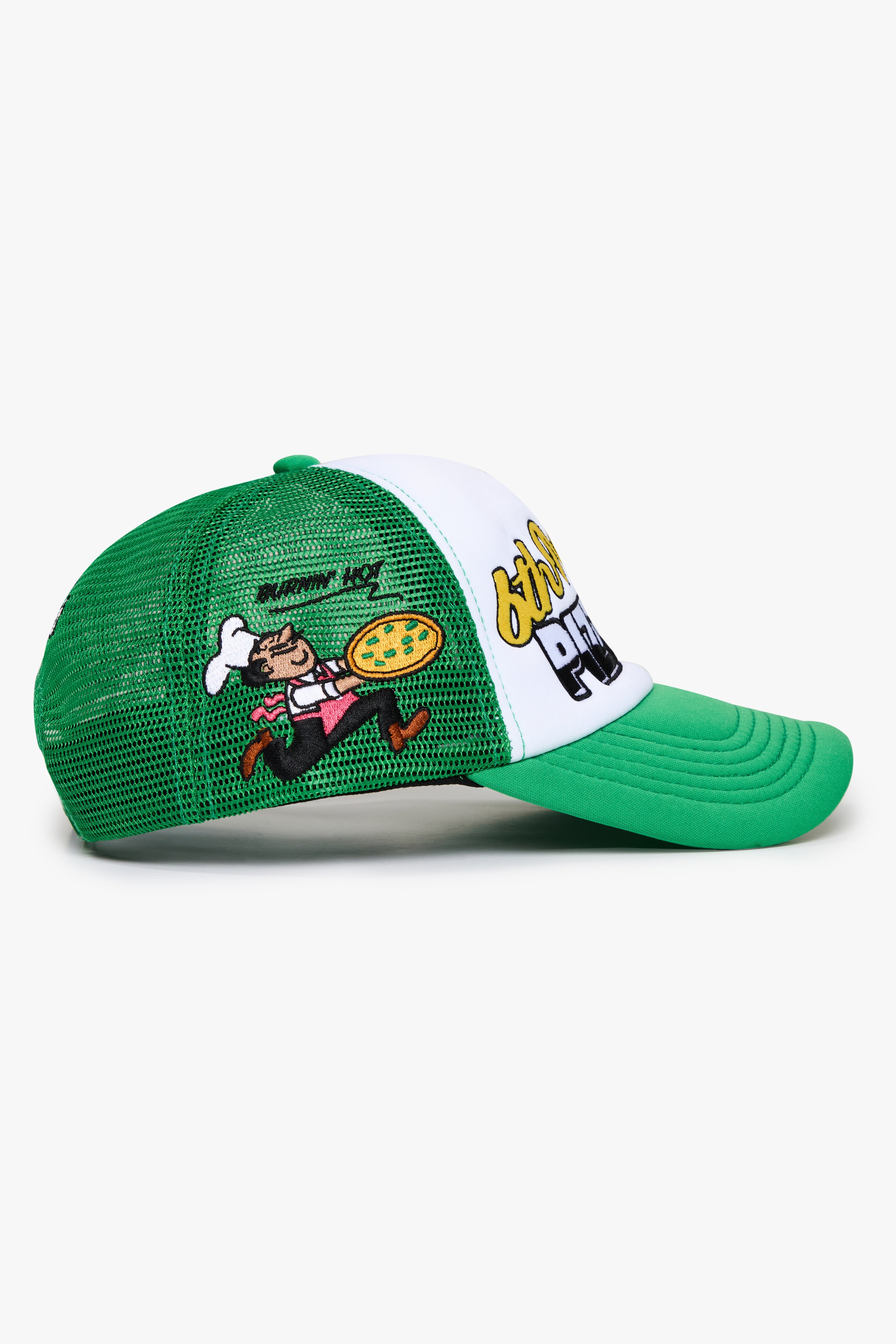 6Th Nbrhd Tomatos Trucker Hat - Green