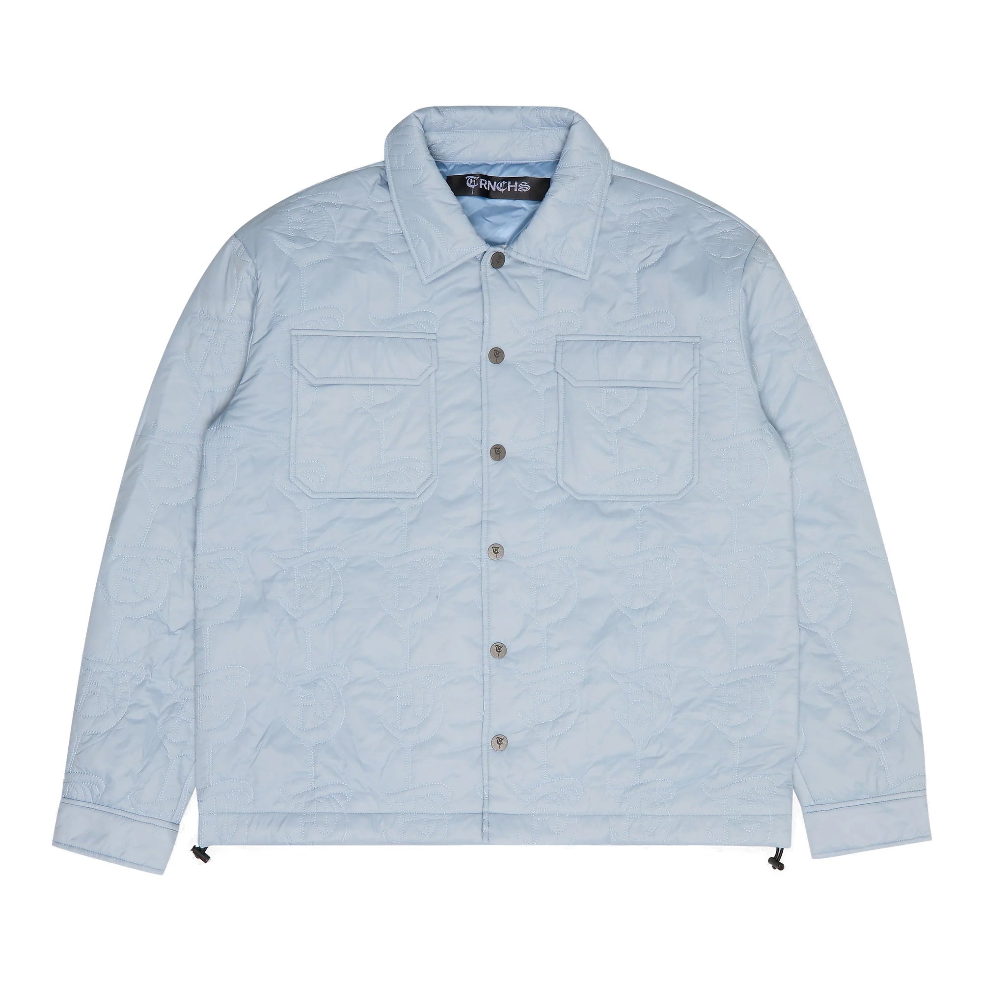 Trnchs Imprint Nylon Jacket - Quilted Pattern