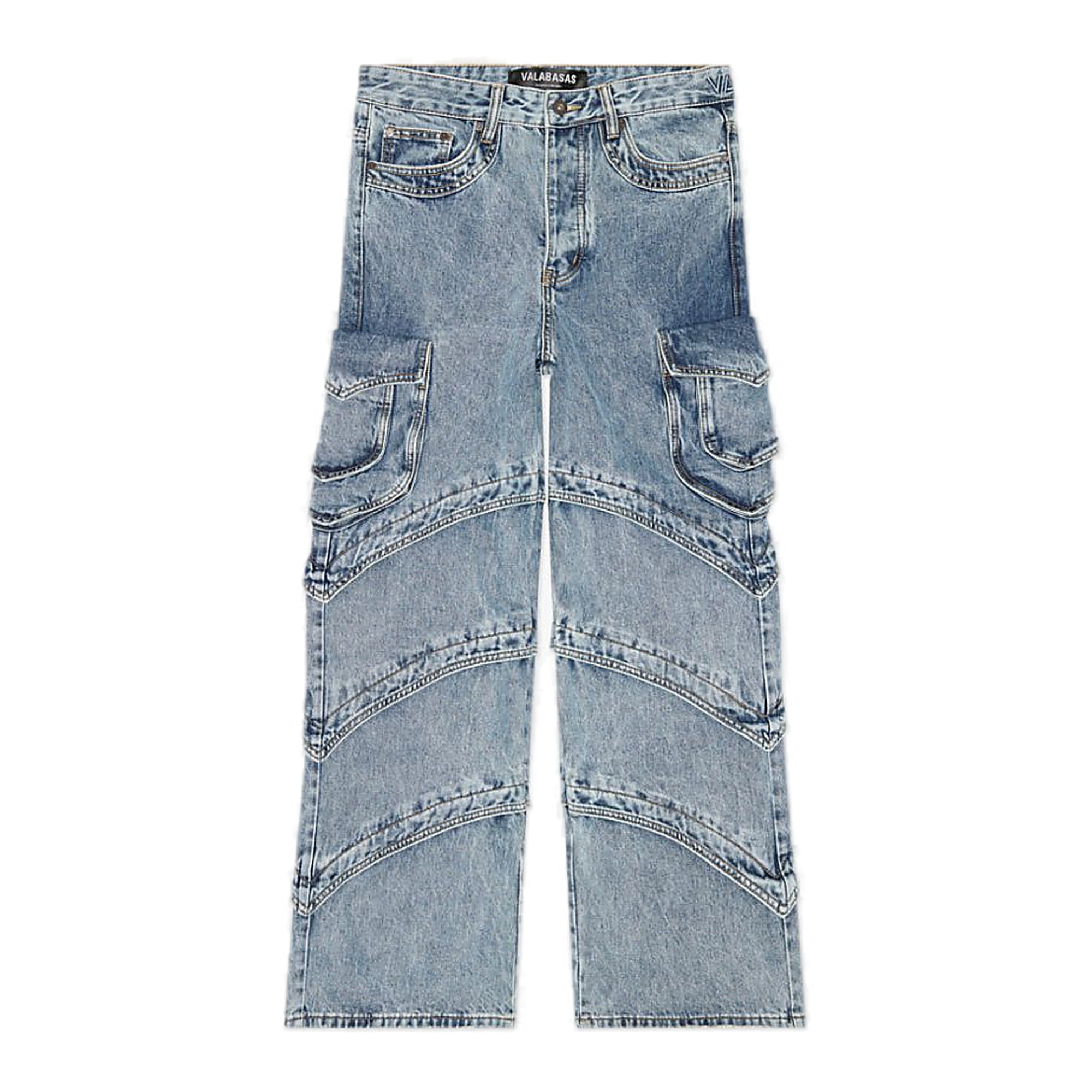 Valabasas Rivet Cargo Pants - Multi-Panel