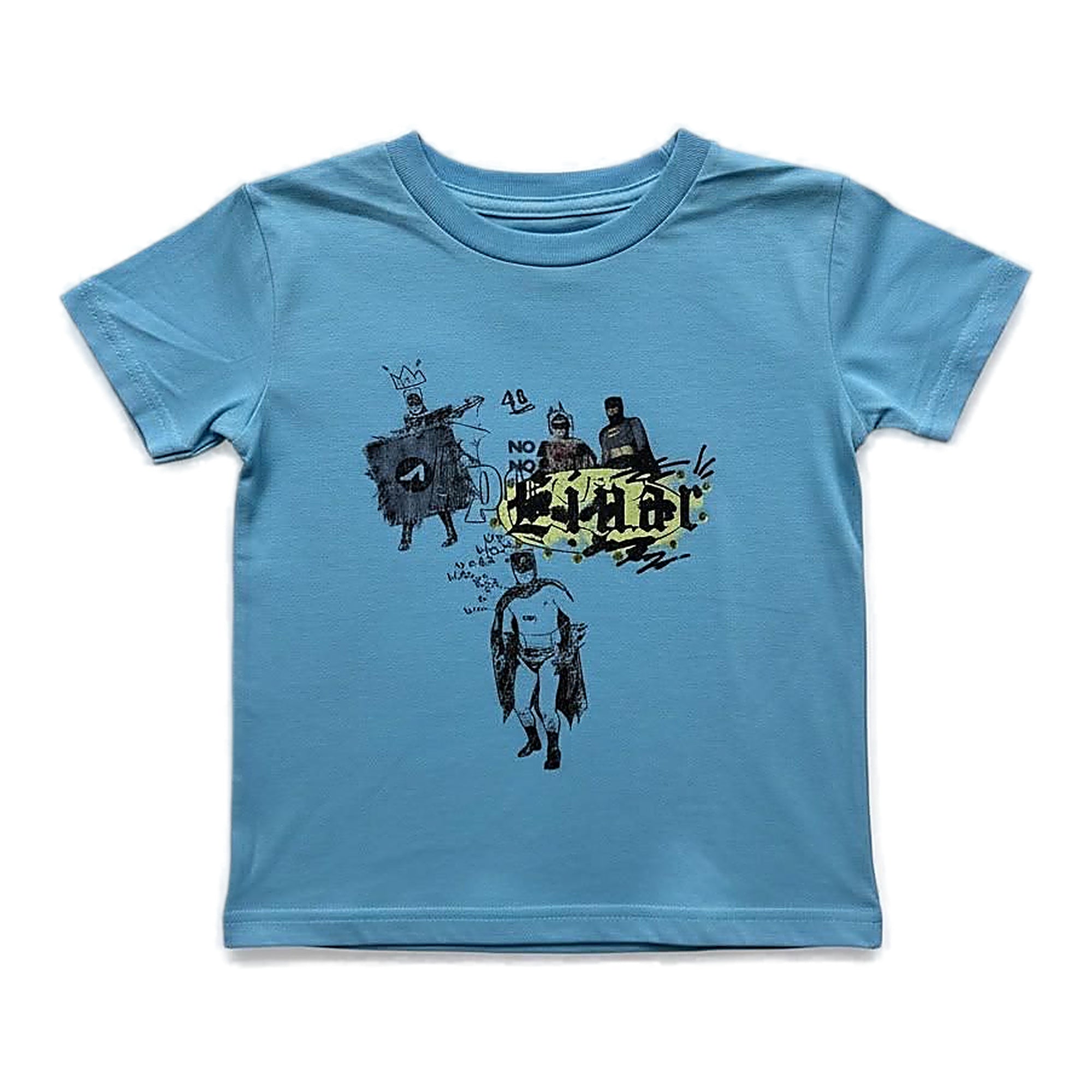 Apolinar Crime Fighter Kids T-Shirt - Graphic Blue