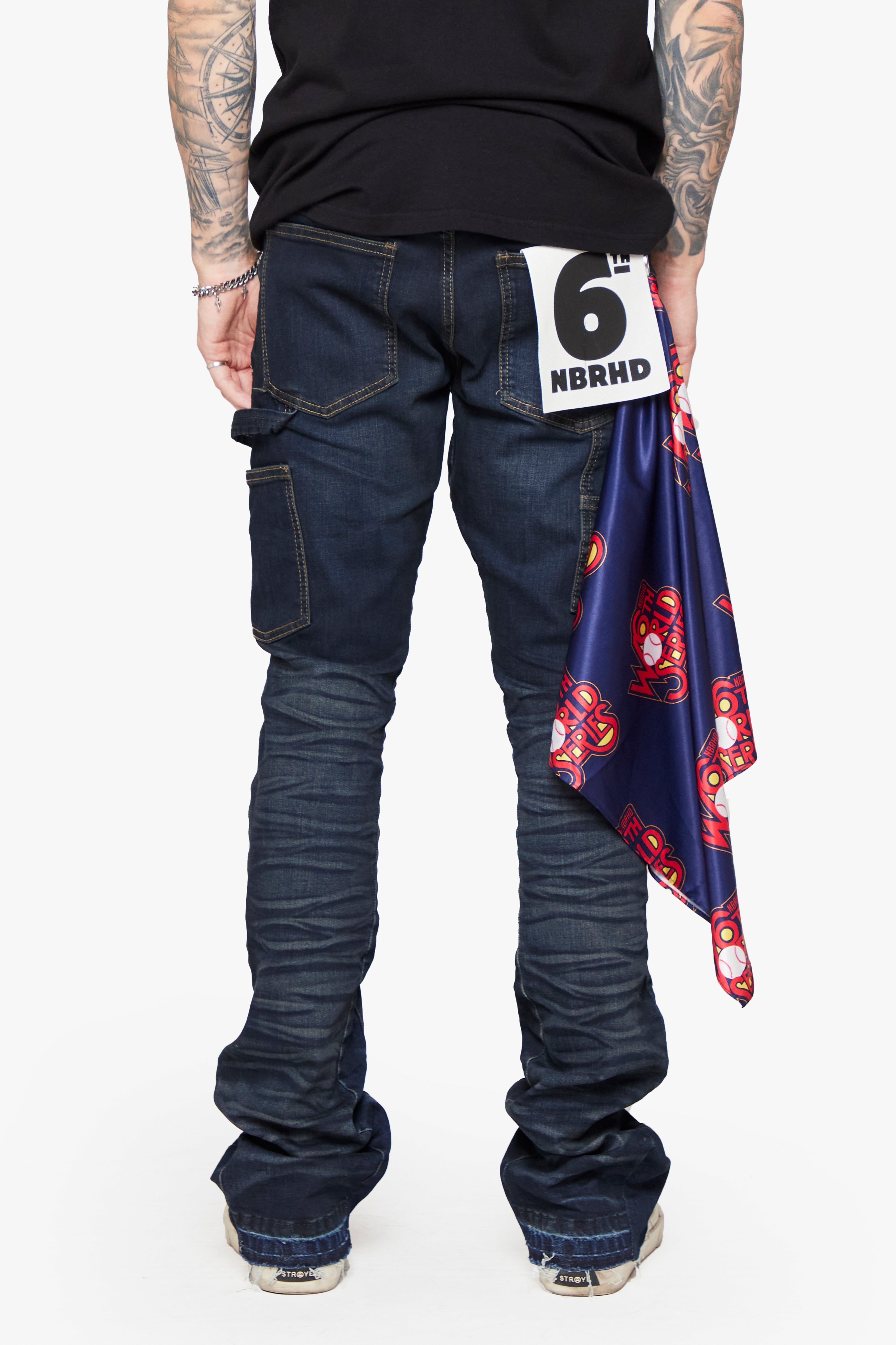 6Th Nbrhd New Fields Men's Jeans - Dark Wash