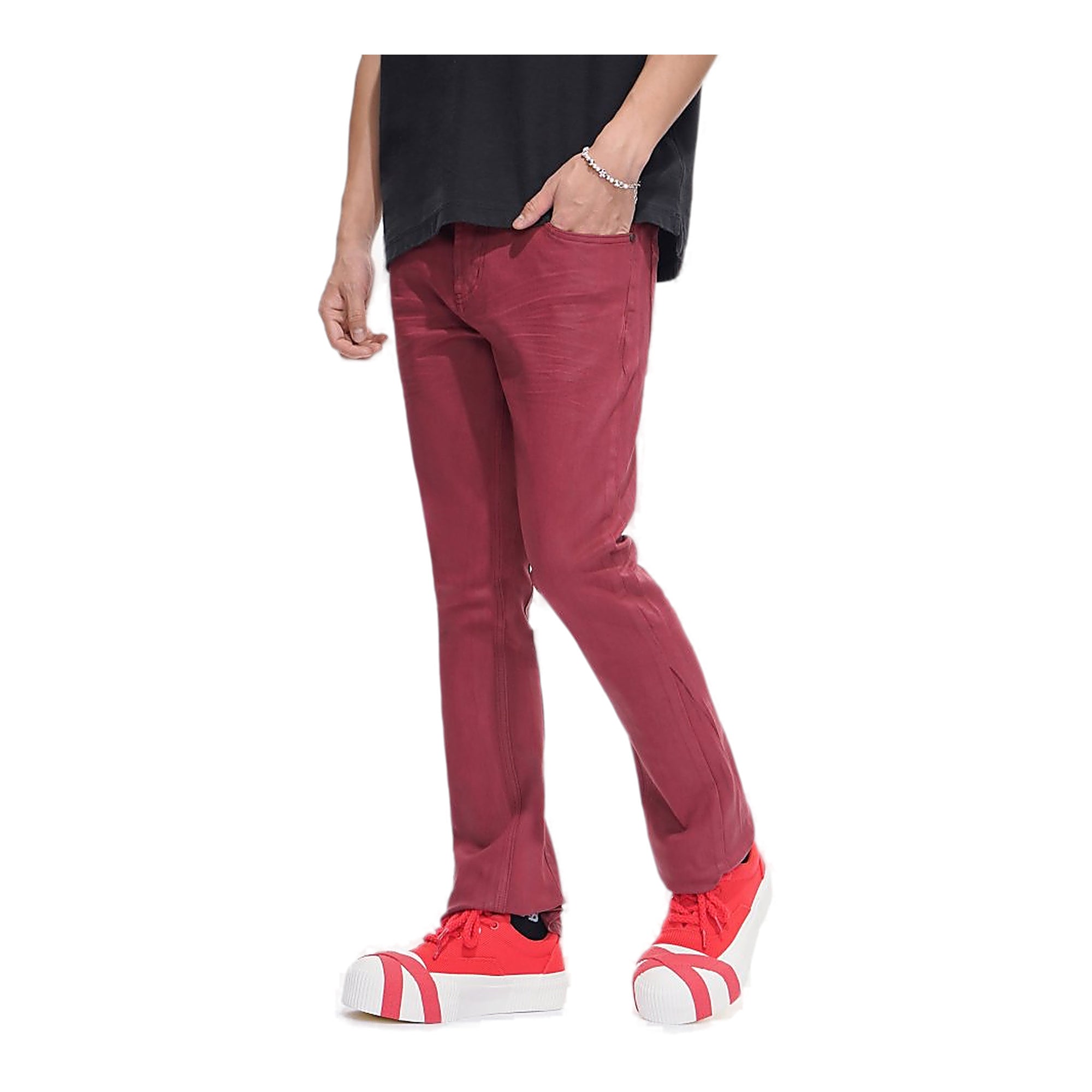Valabasas Coated Jeans - Stacked Fit