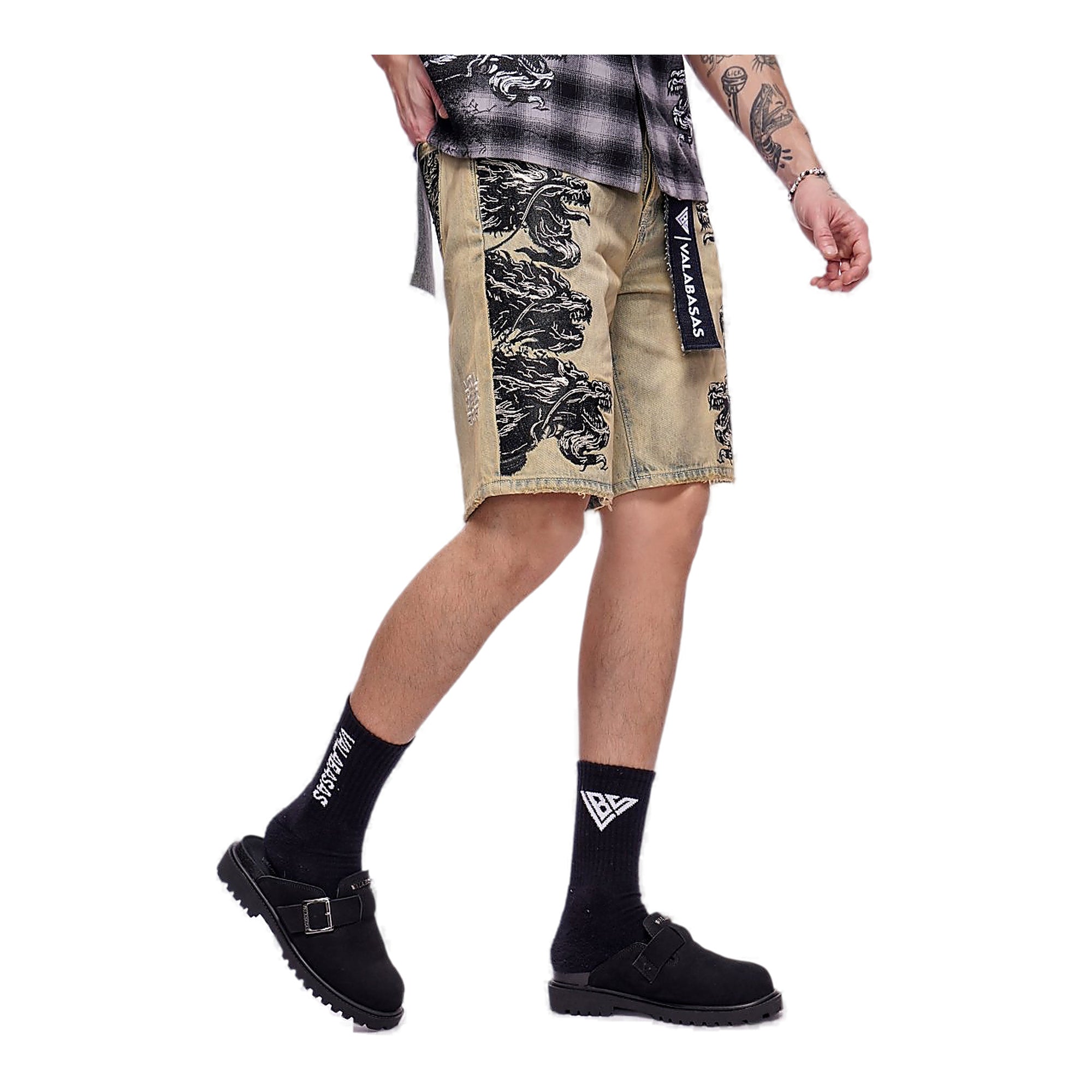 Valabasas Dragon Shorts - Vintage Wash