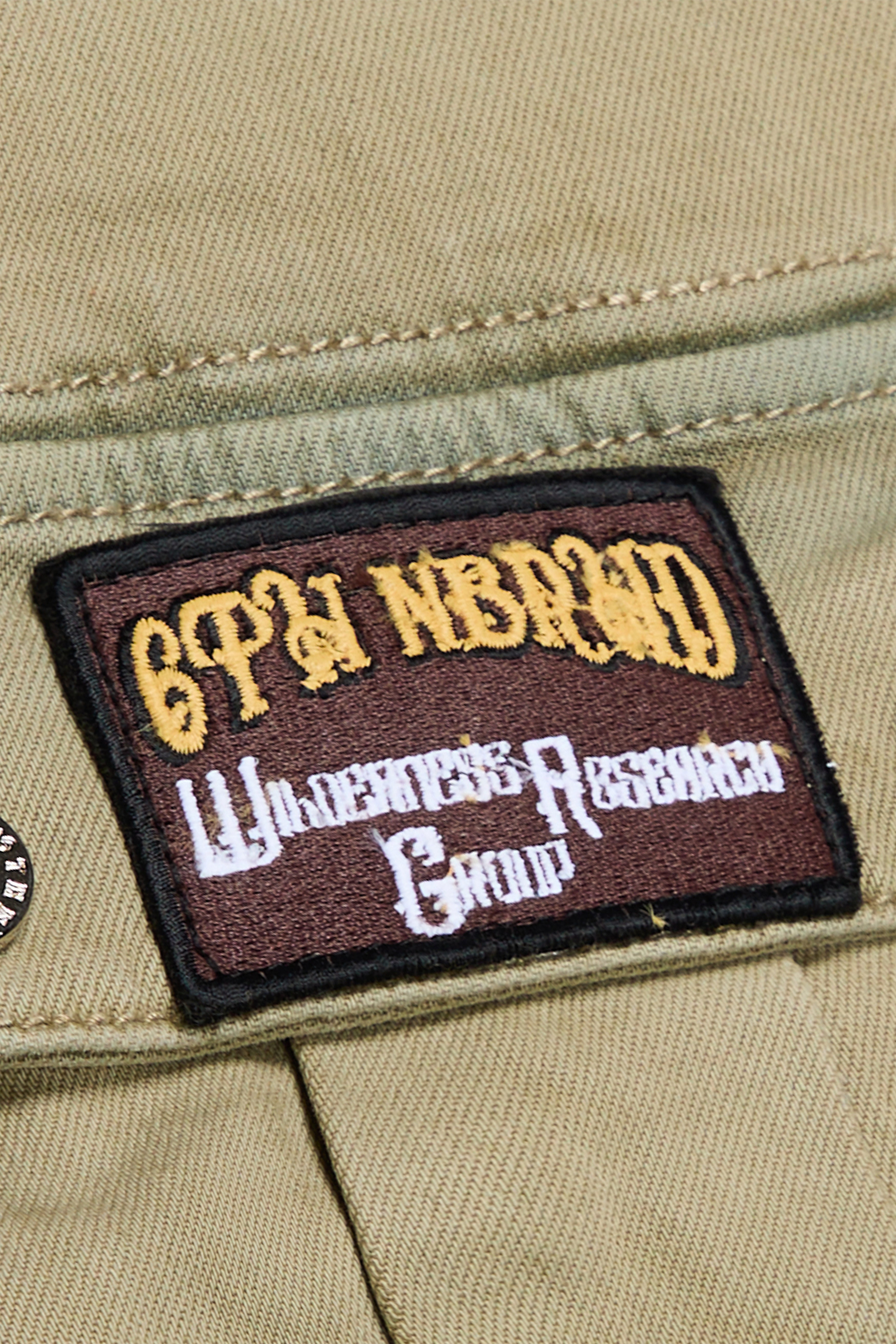 6th Nbrhd Embroidered Vest - Cargo