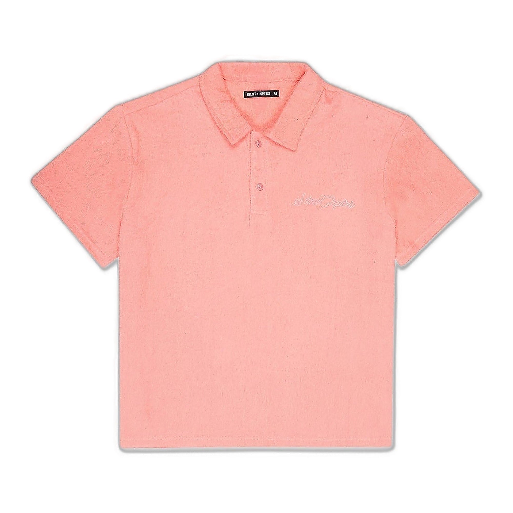 Silnt Chptrs "Relevant" Polo Shirt - Coral