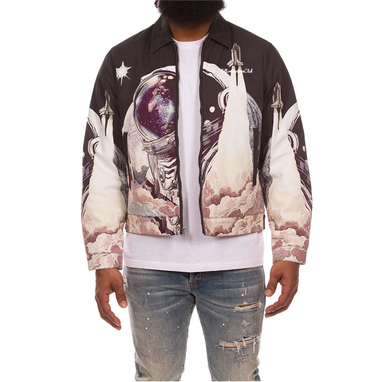 Billionaire Boys Club "Flight" Jacket - Astronaut Print