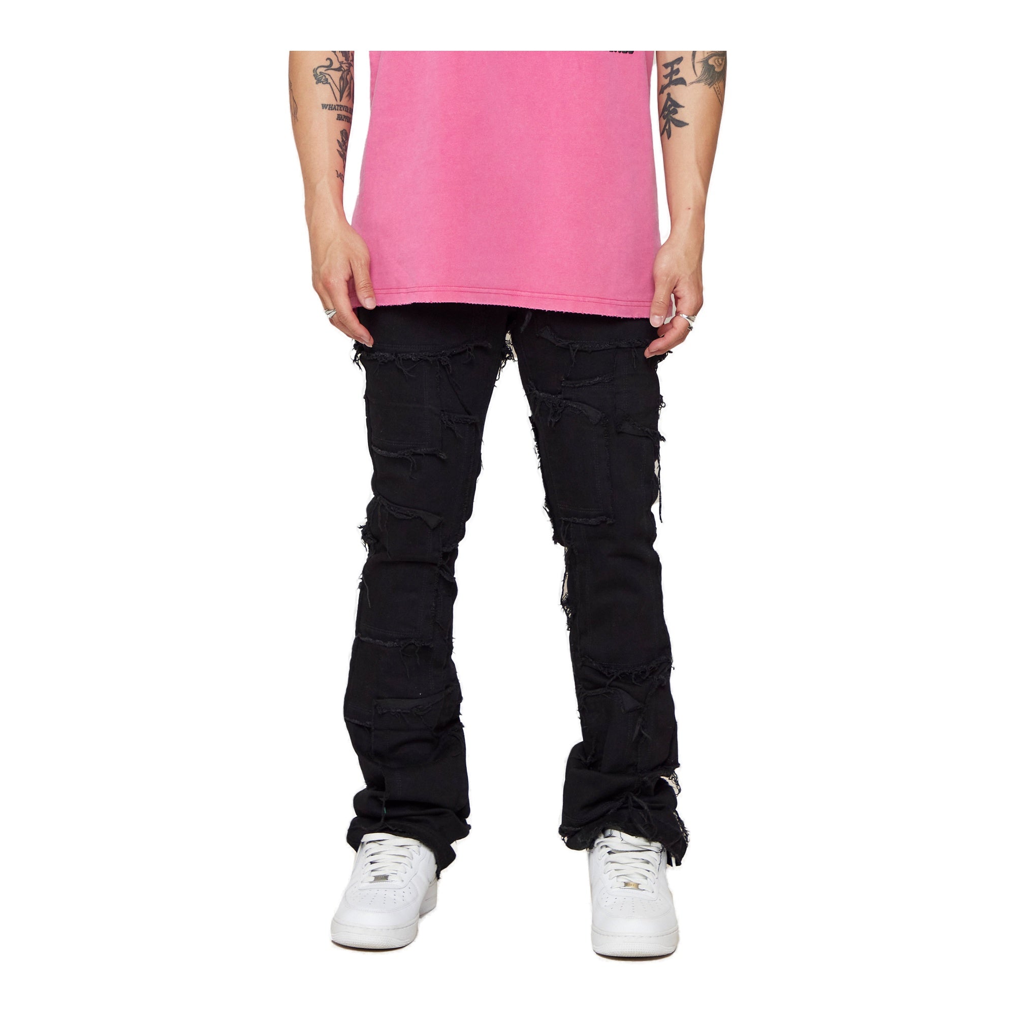 6Th Nbrhd Lupin Men's Jeans - Black