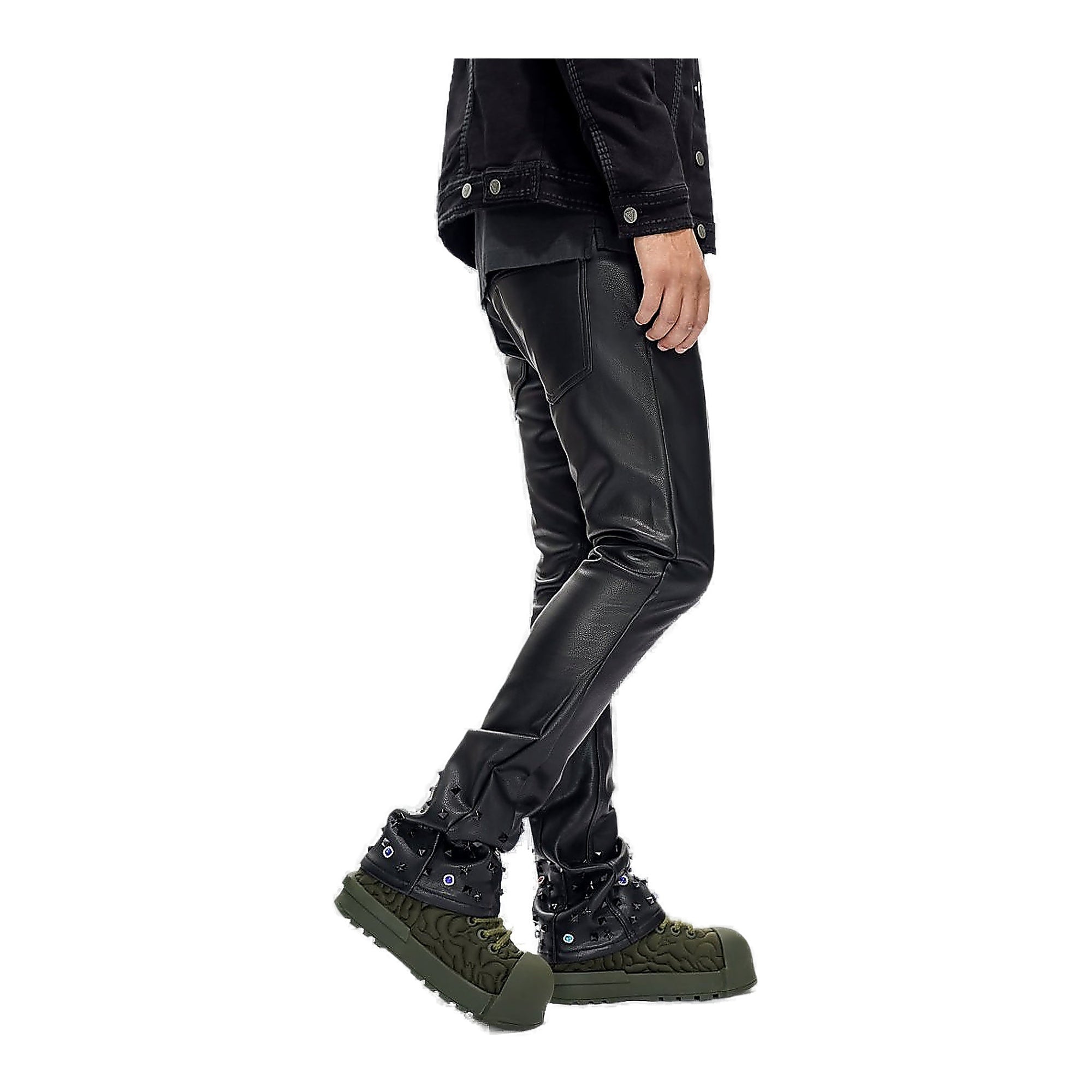 Valabasas Ion Jeans - Leather Coated