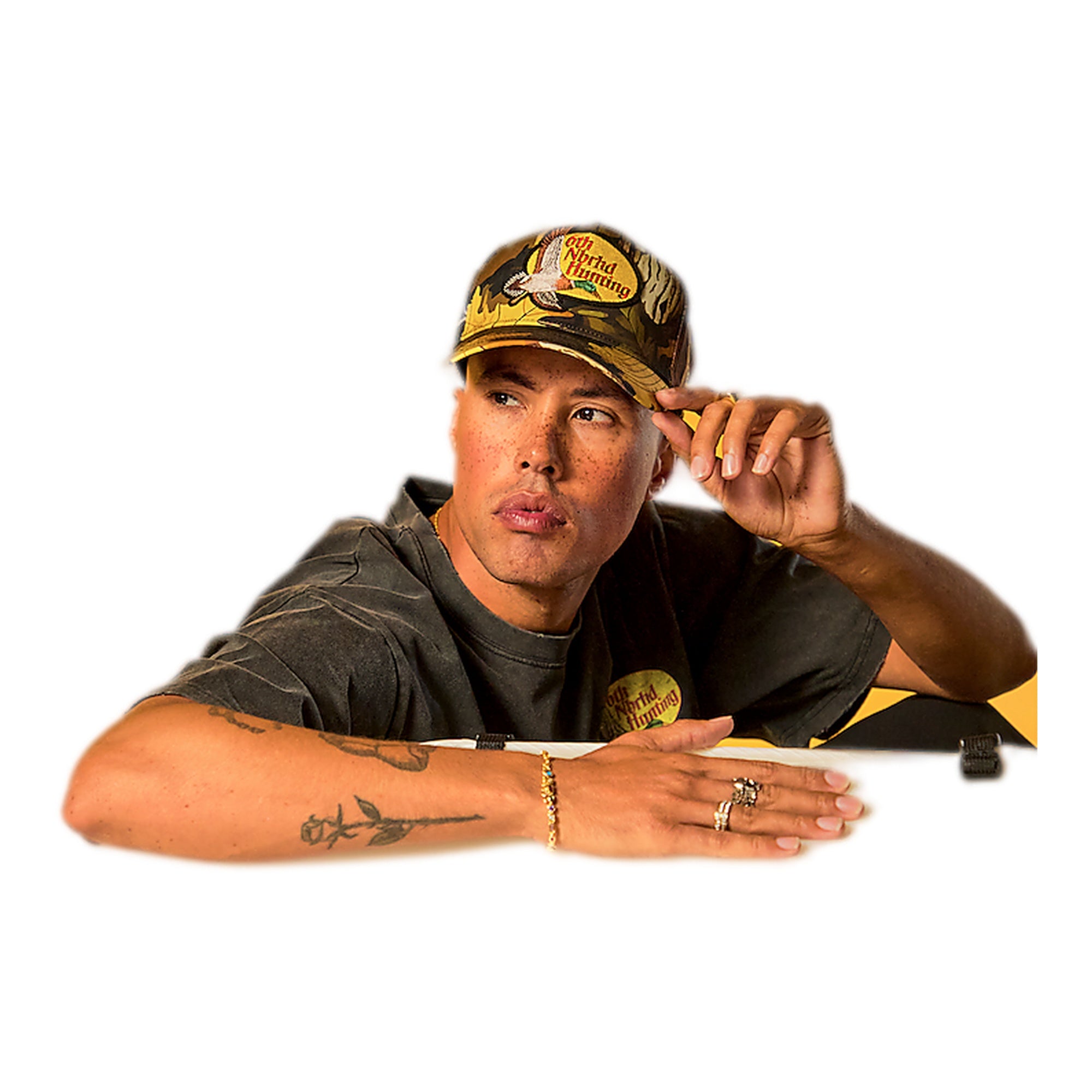 6Th Nbrhd Ducks Bucket Hat - Camouflage