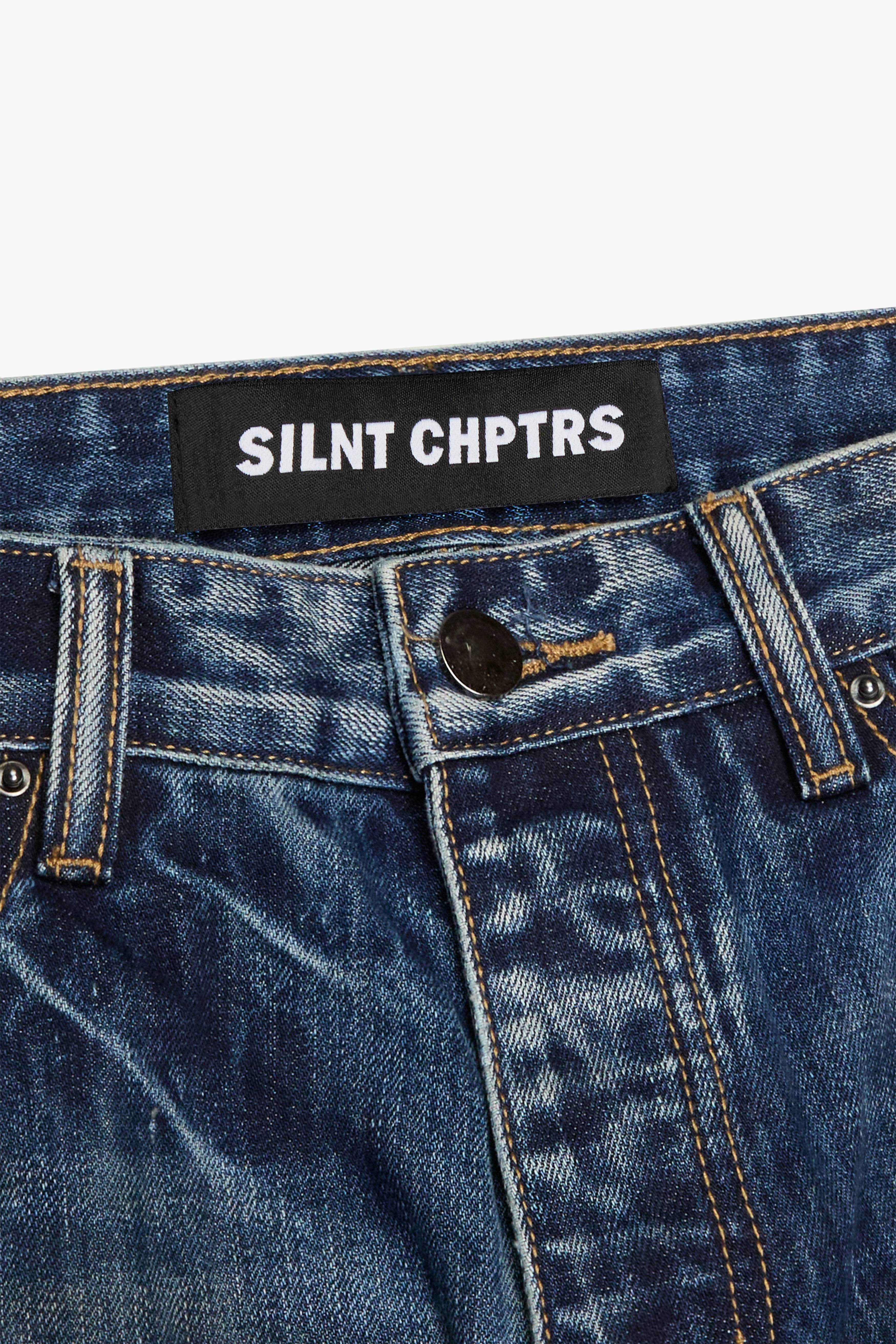 Silnt Chptrs "Lab" Jeans - Distressed Wash