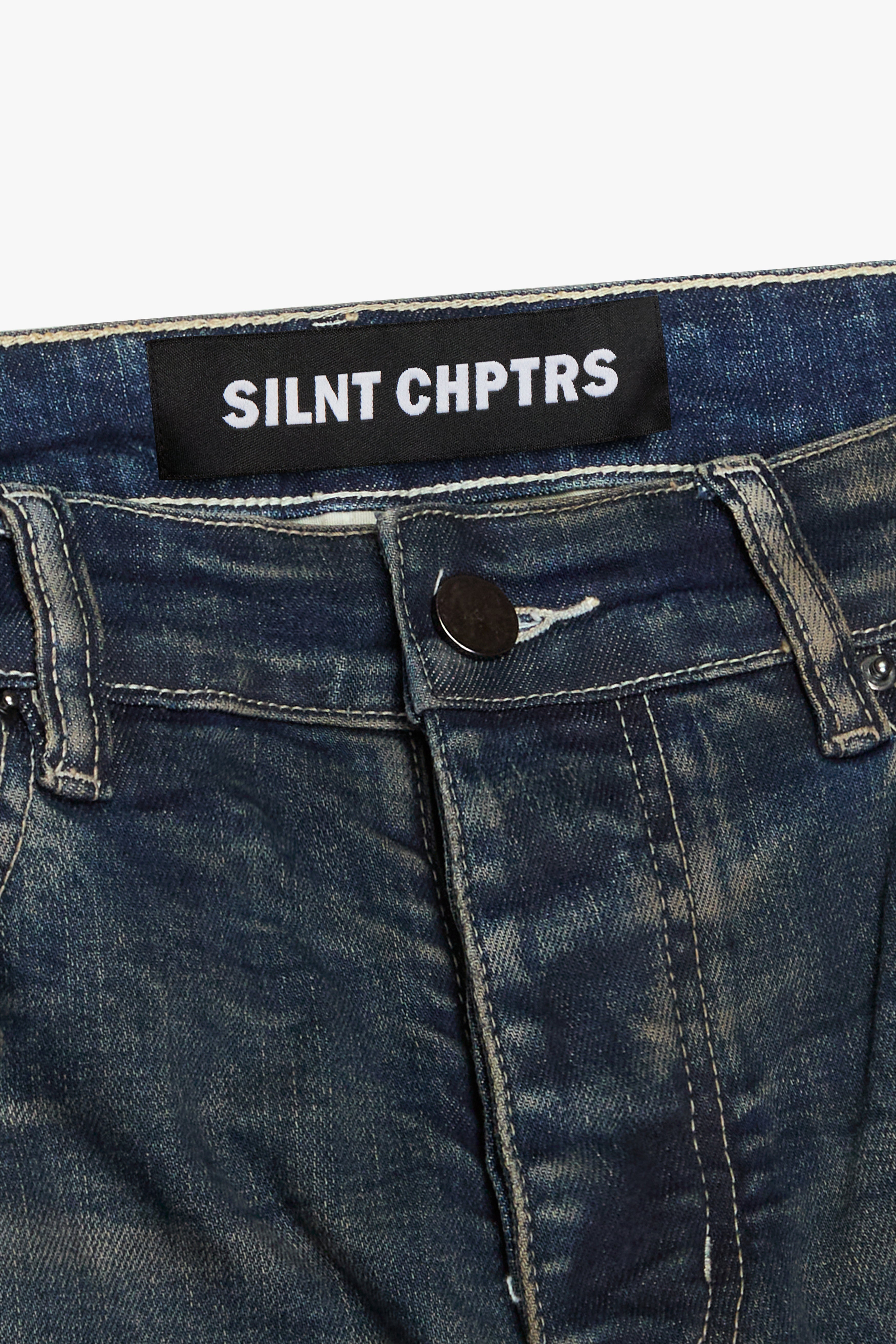 Silnt Chptrs "Expansion" Jeans - Distressed Wash