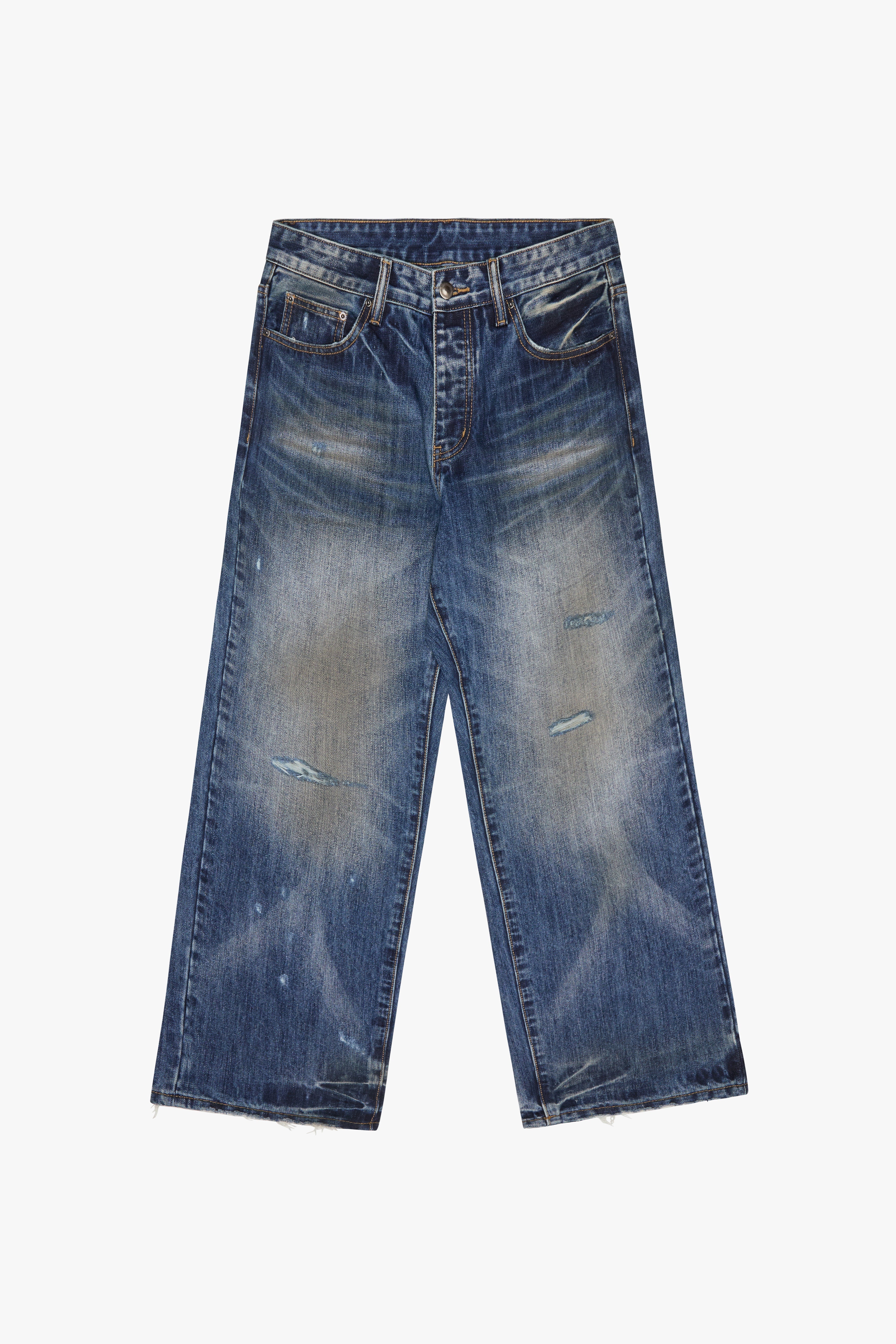 Silnt Chptrs Lab Jeans - Distressed Wash